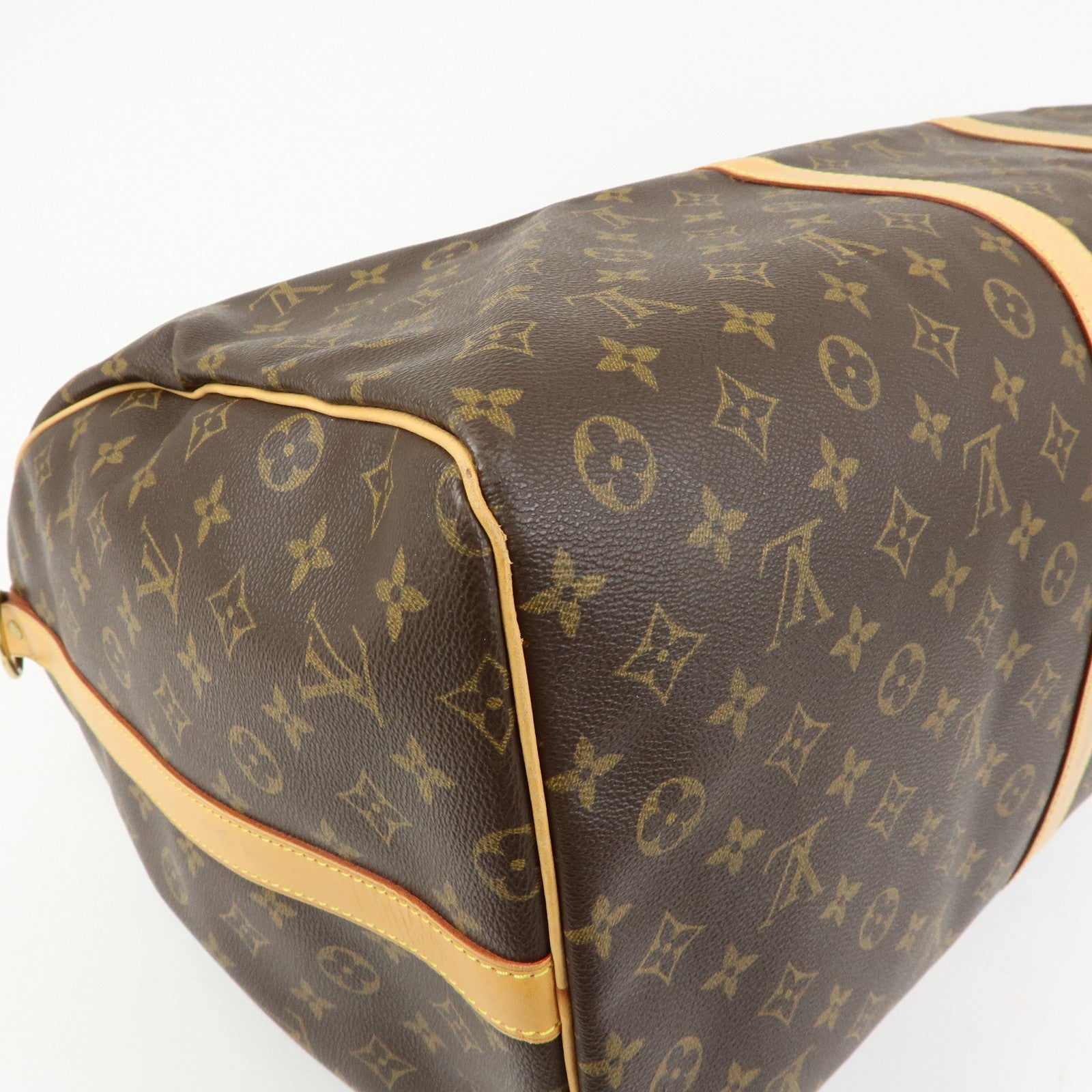 Louis Vuitton Monogram Keep All Bandouliere 60 Boston Bag M41412