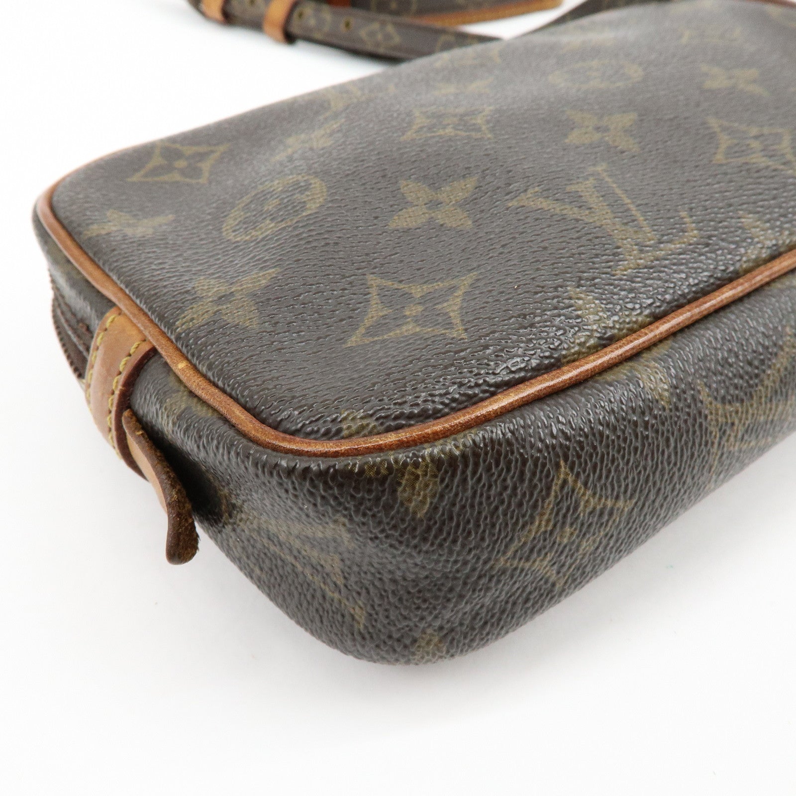 Louis Vuitton Monogram Pochette Marly Bandouliere Bag Brown M51828