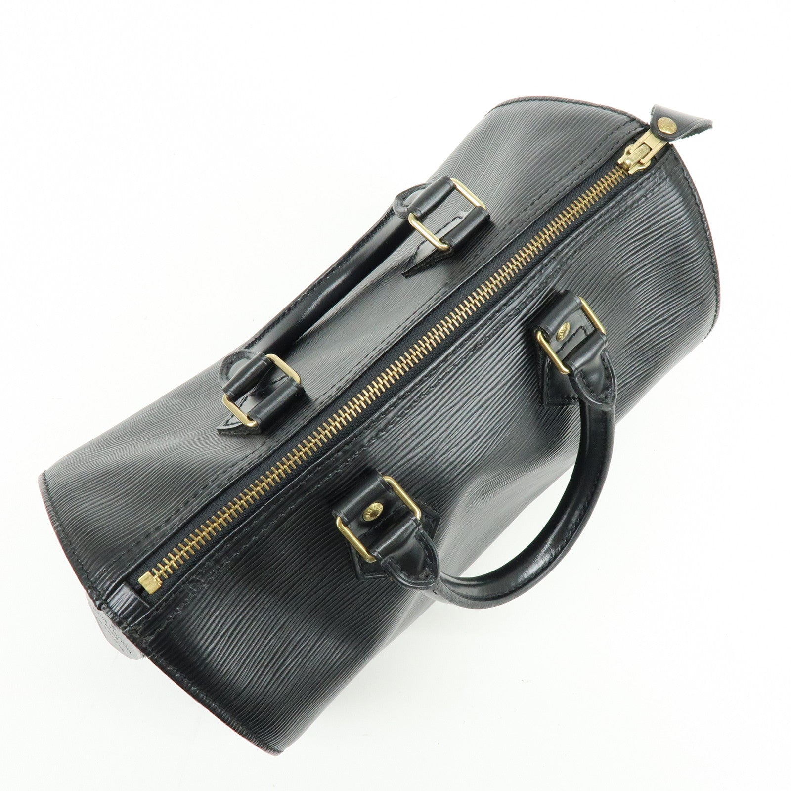 Louis Vuitton Epi Speedy 25 Hand Bag Boston Bag Noir M59032