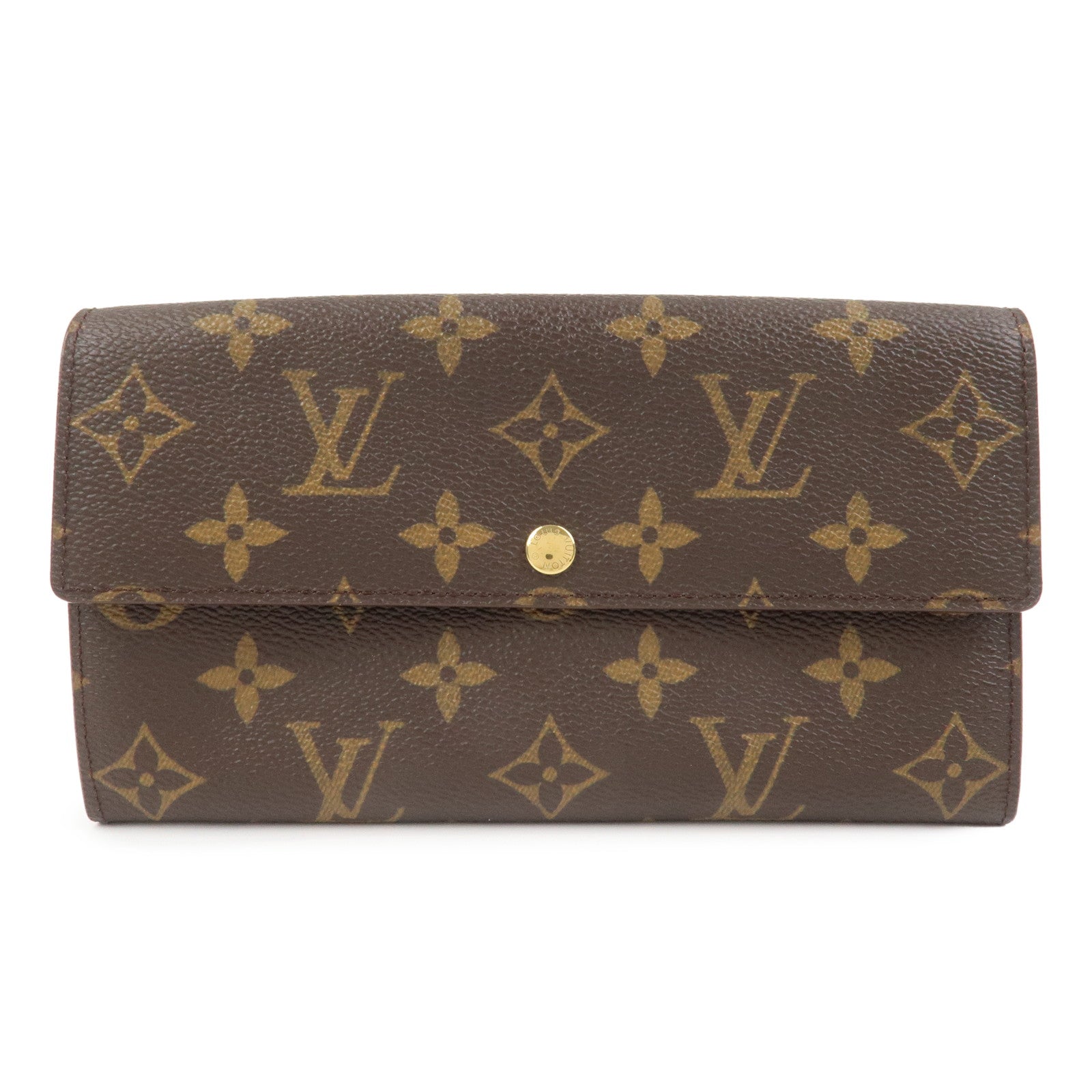 Louis Vuitton Monogram Pochette Porte Monnaie Credit Wallet M61725