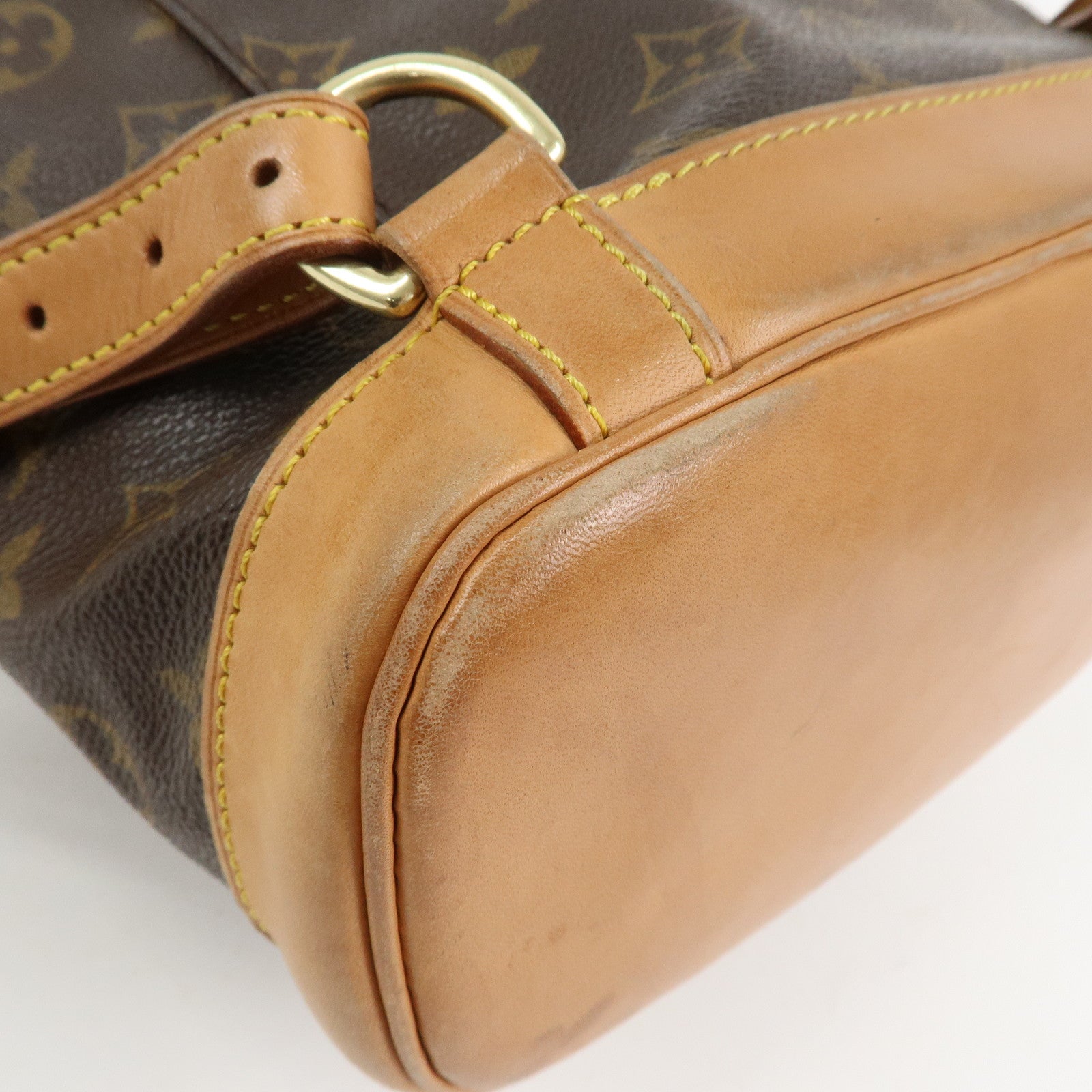 Louis Vuitton Monogram Canvas Montsouris MM Backpack Brown M51136