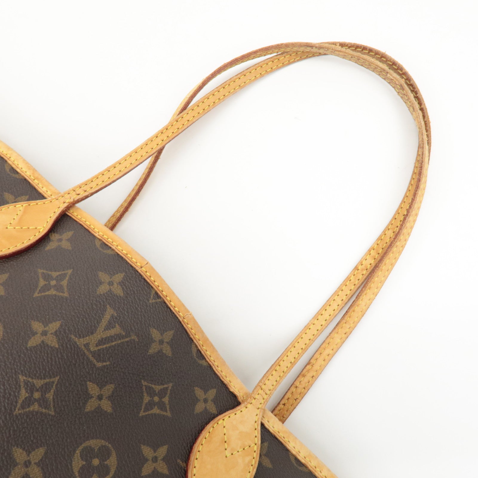 Louis Vuitton Monogram Neverfull GM Tote Bag Brown M40157 Used