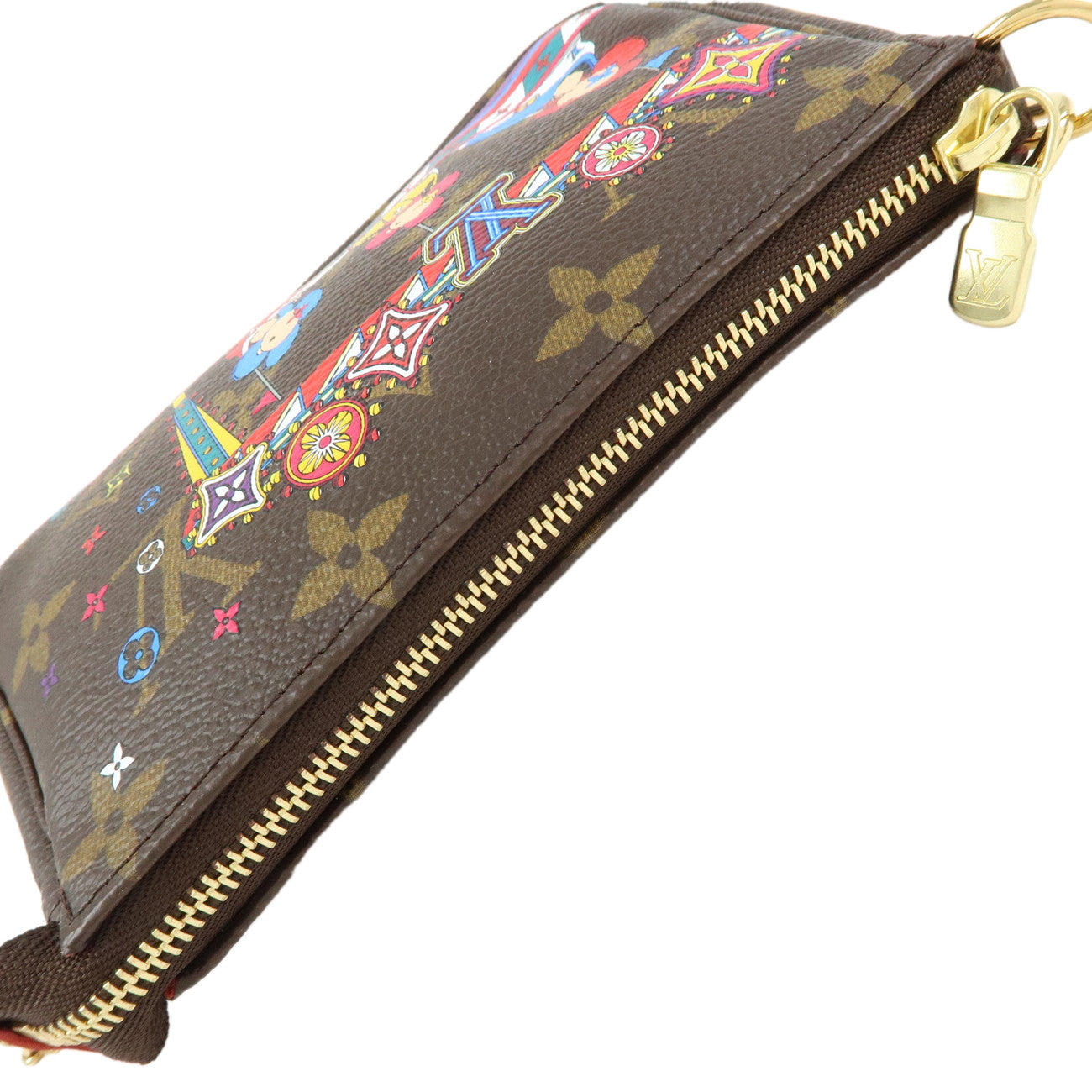Louis Vuitton Monogram Vivienne Mini Pochette Accessoires M69976