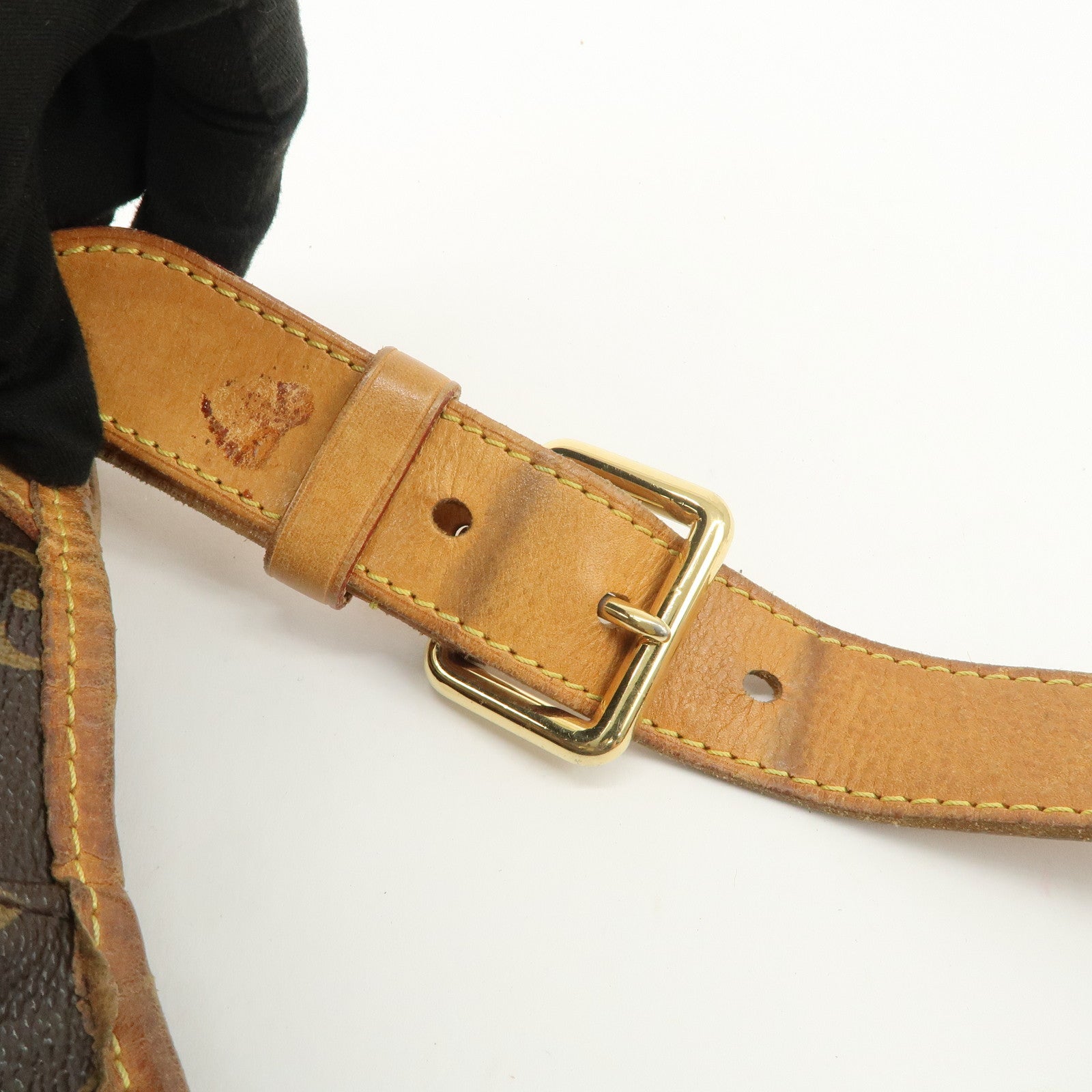 Louis Vuitton Monogram Galliera PM Shoulder Bag Brown M56382