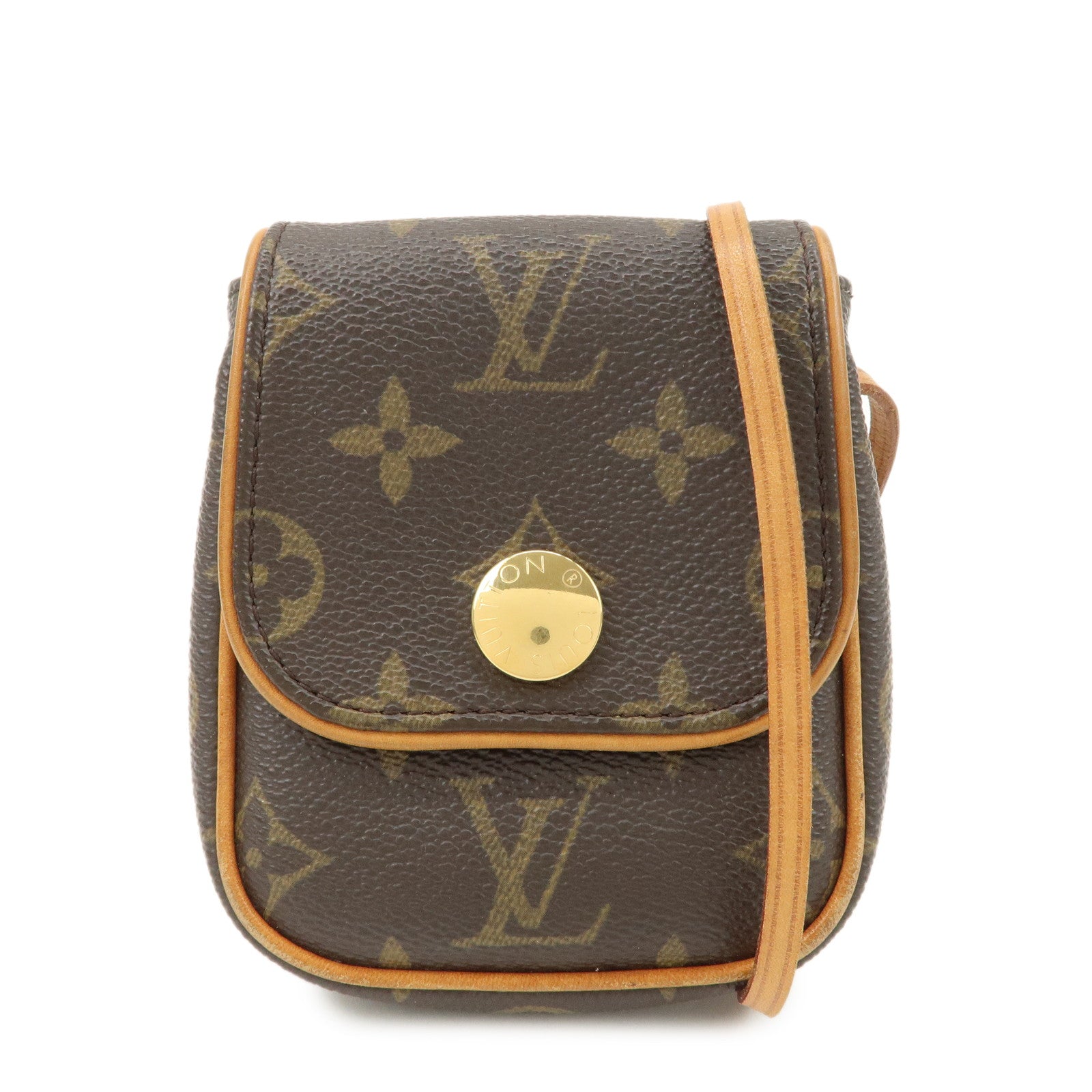 Louis Vuitton Monogram Pochette Cancun Shoulder Bag Pouch M60018