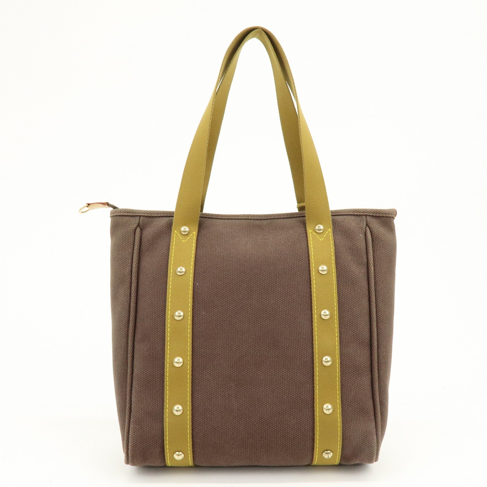 Louis Vuitton Antigua Cabas MM Tote Bag Shoulder Bag Brown M40086