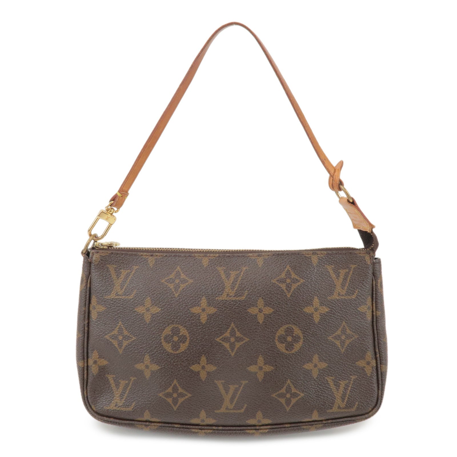 Louis Vuitton Monogram Pochette Accessoires Pouch Hand Bag M51980