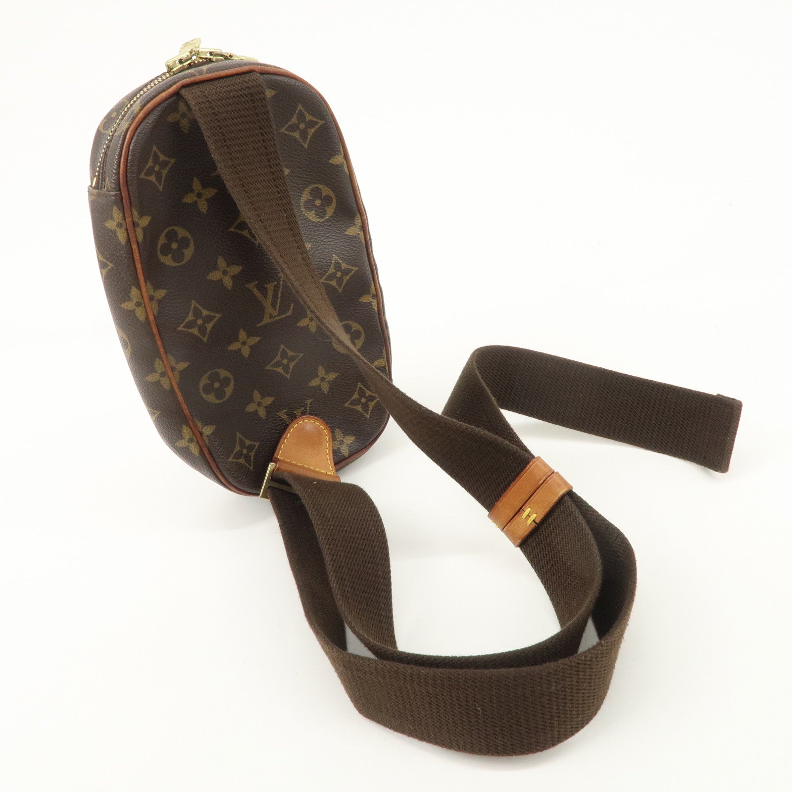 Louis Vuitton Monogram Pochette Gange Cross Body Bag M51870 Used