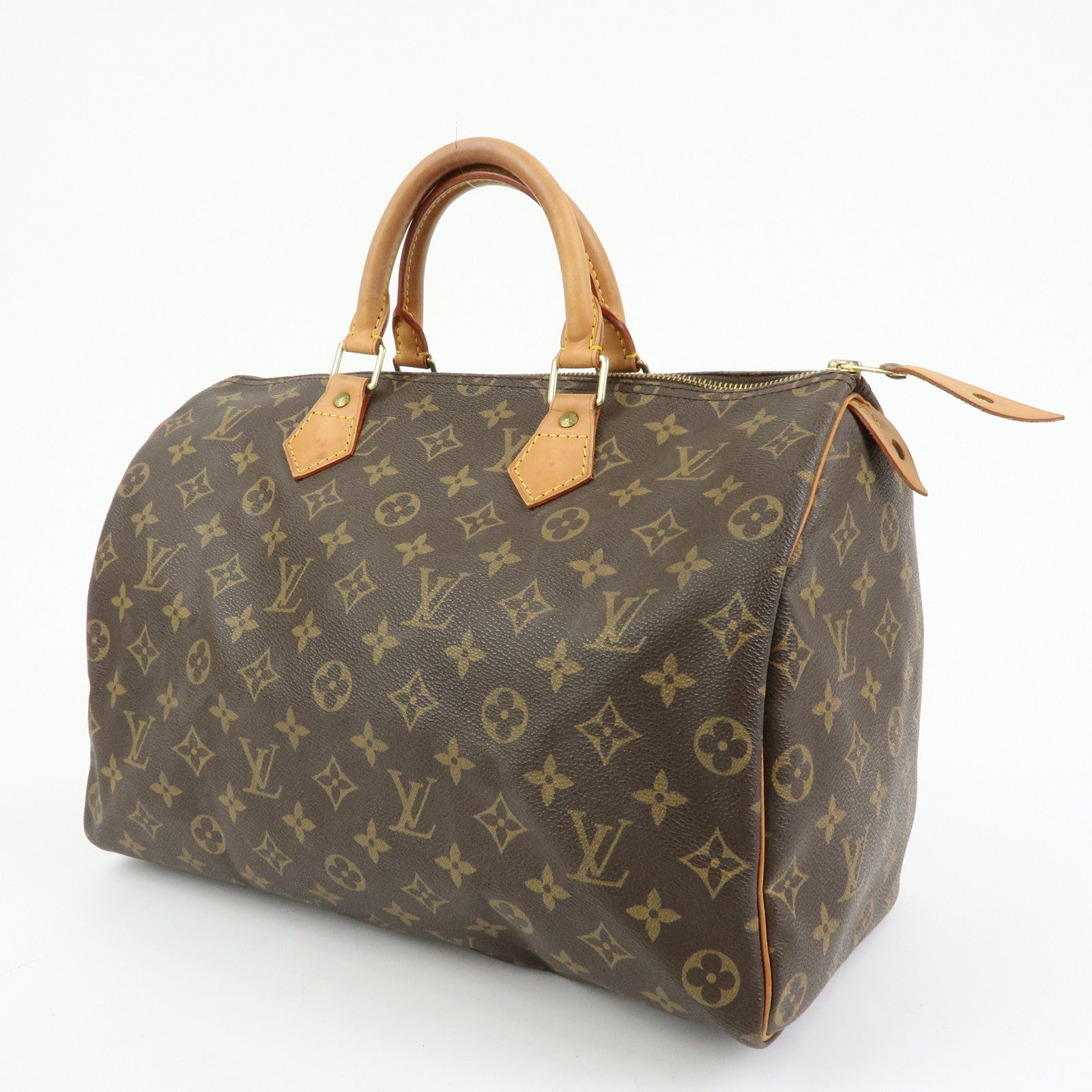 Louis Vuitton Monogram Speedy 35 Boston Bag Hand Bag M41524