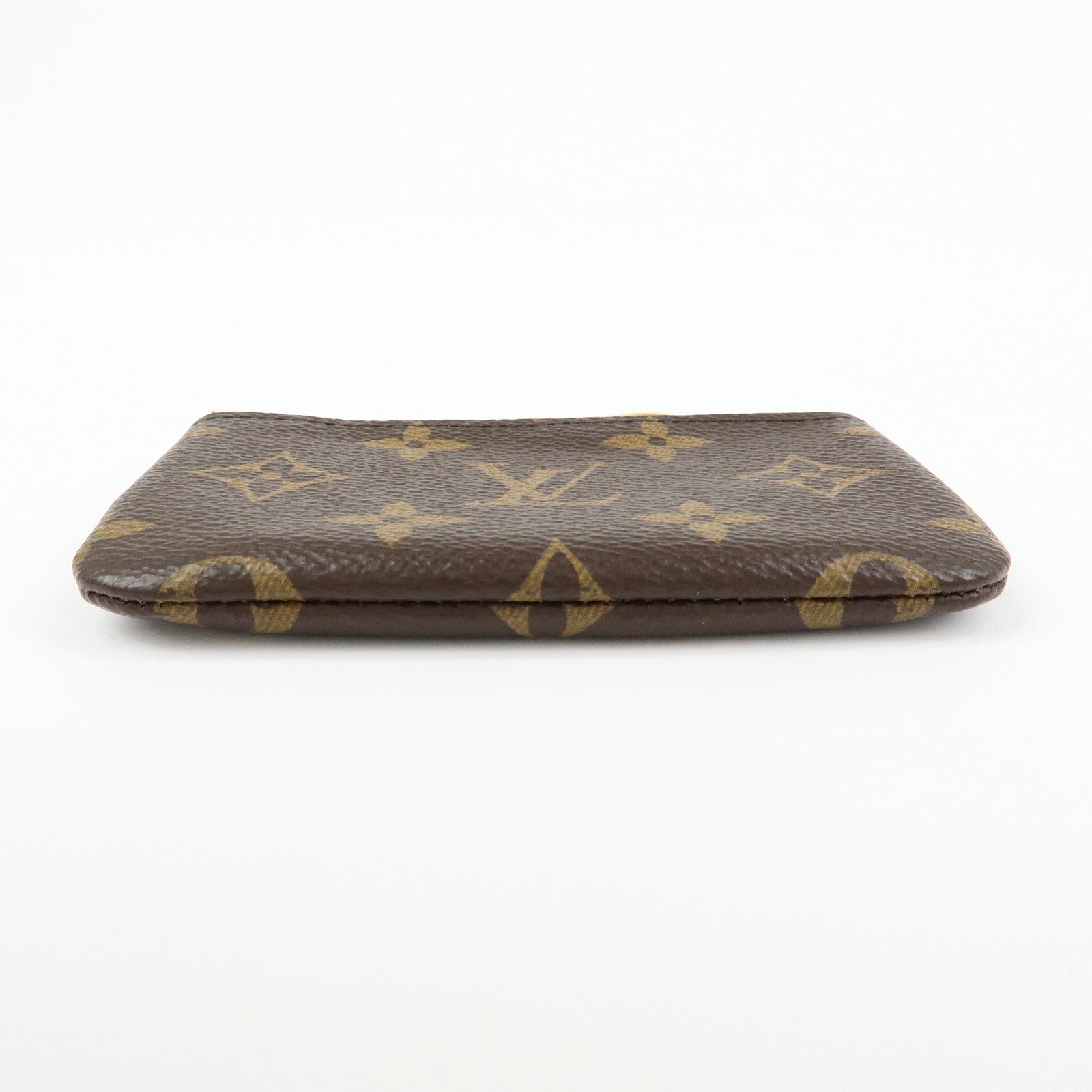 Louis Vuitton Monogram Pochette Cles Coin Case Key Case  M62650