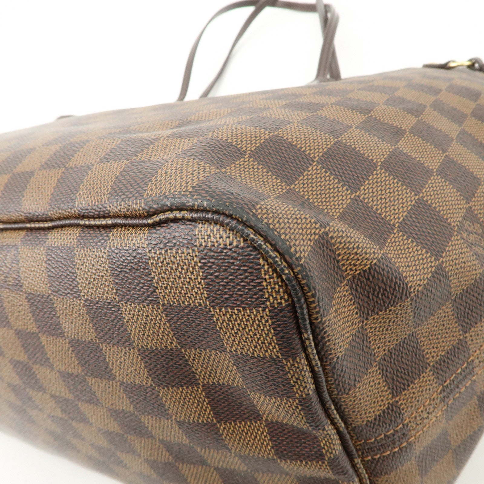 Louis Vuitton Damier Ebene Neverfull GM Tote Bag N51106 Used