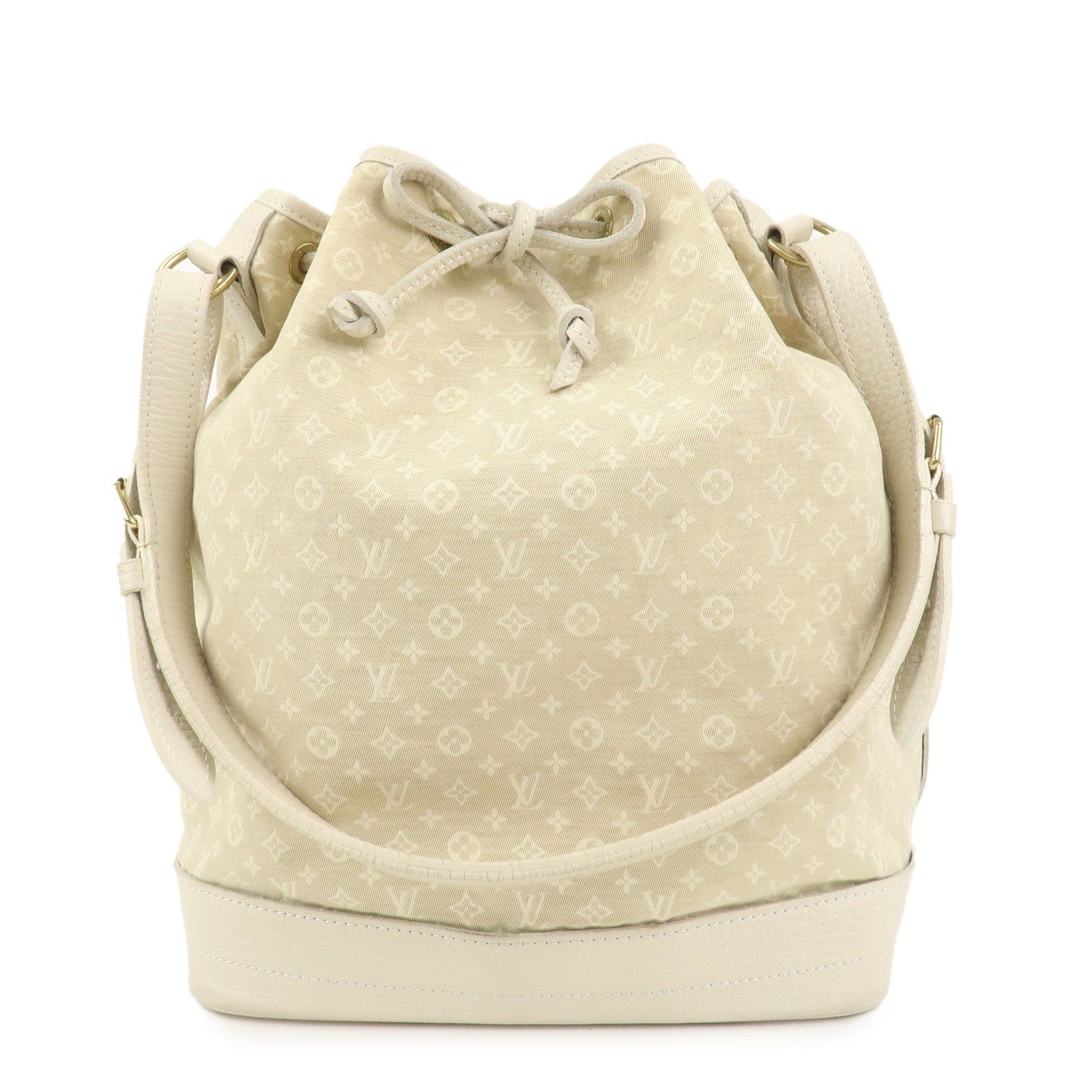 Louis Vuitton Monogram Mini Lin Leather Noe Shoulder Bag M95315