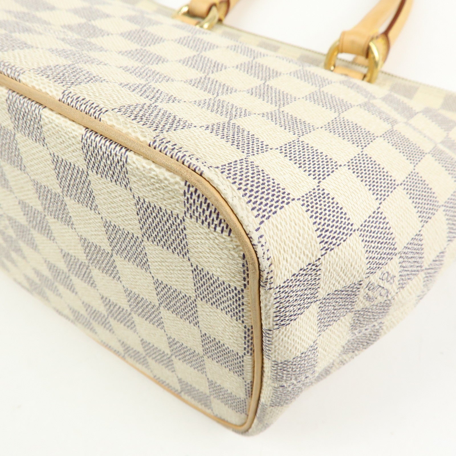 Louis Vuitton Damier Azur Saleya PM Tote Bag Hand Bag N51186