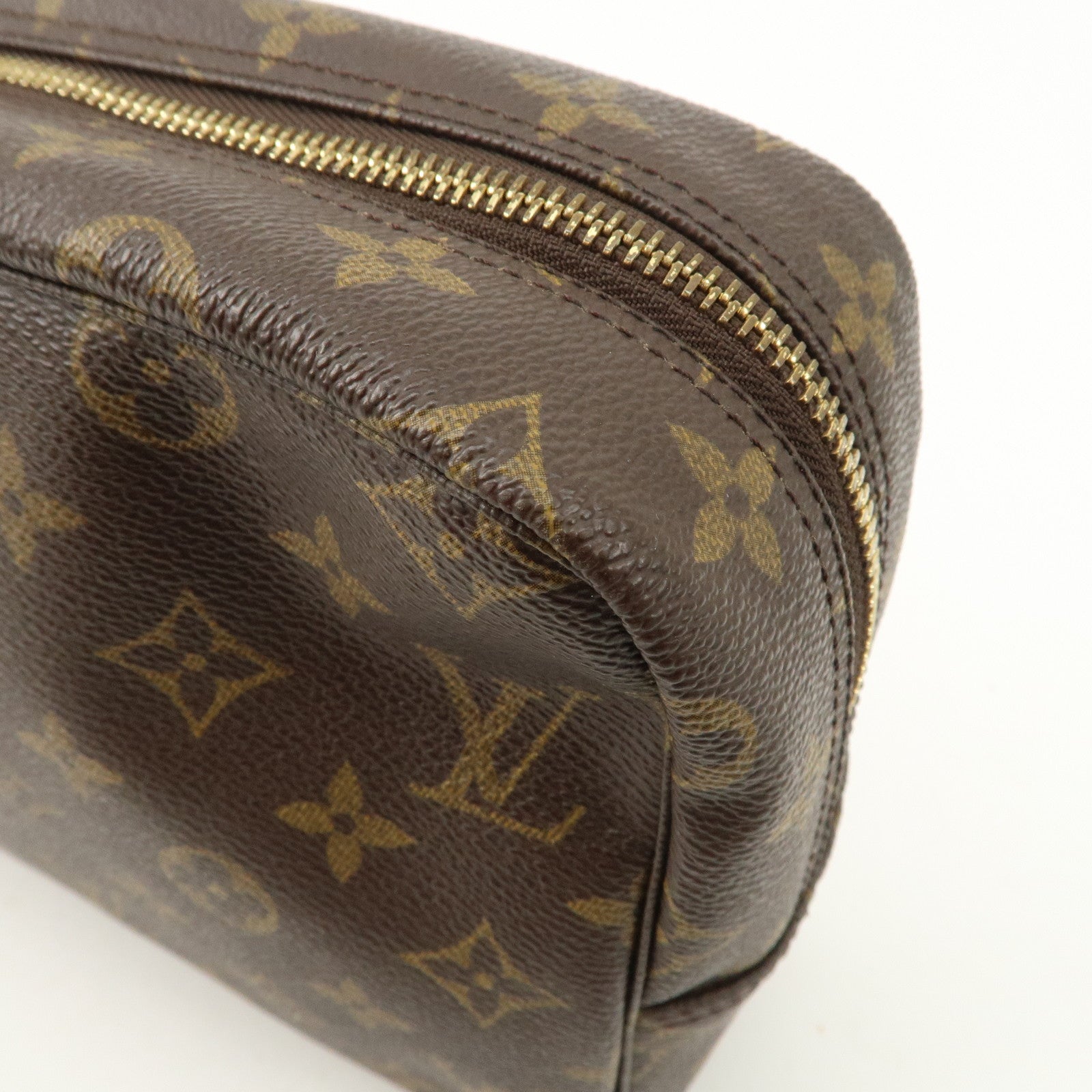 Louis Vuitton Monogram Canvas Trousse Toilette 28 Pouch M47522 Used