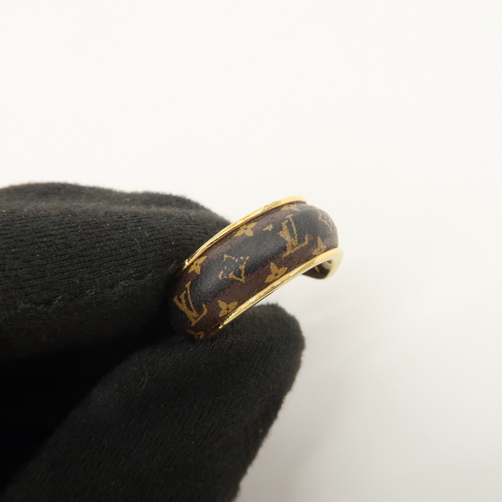 Louis Vuitton Bague Nanogram Sweet Dream Metal Ring M Gold M69607