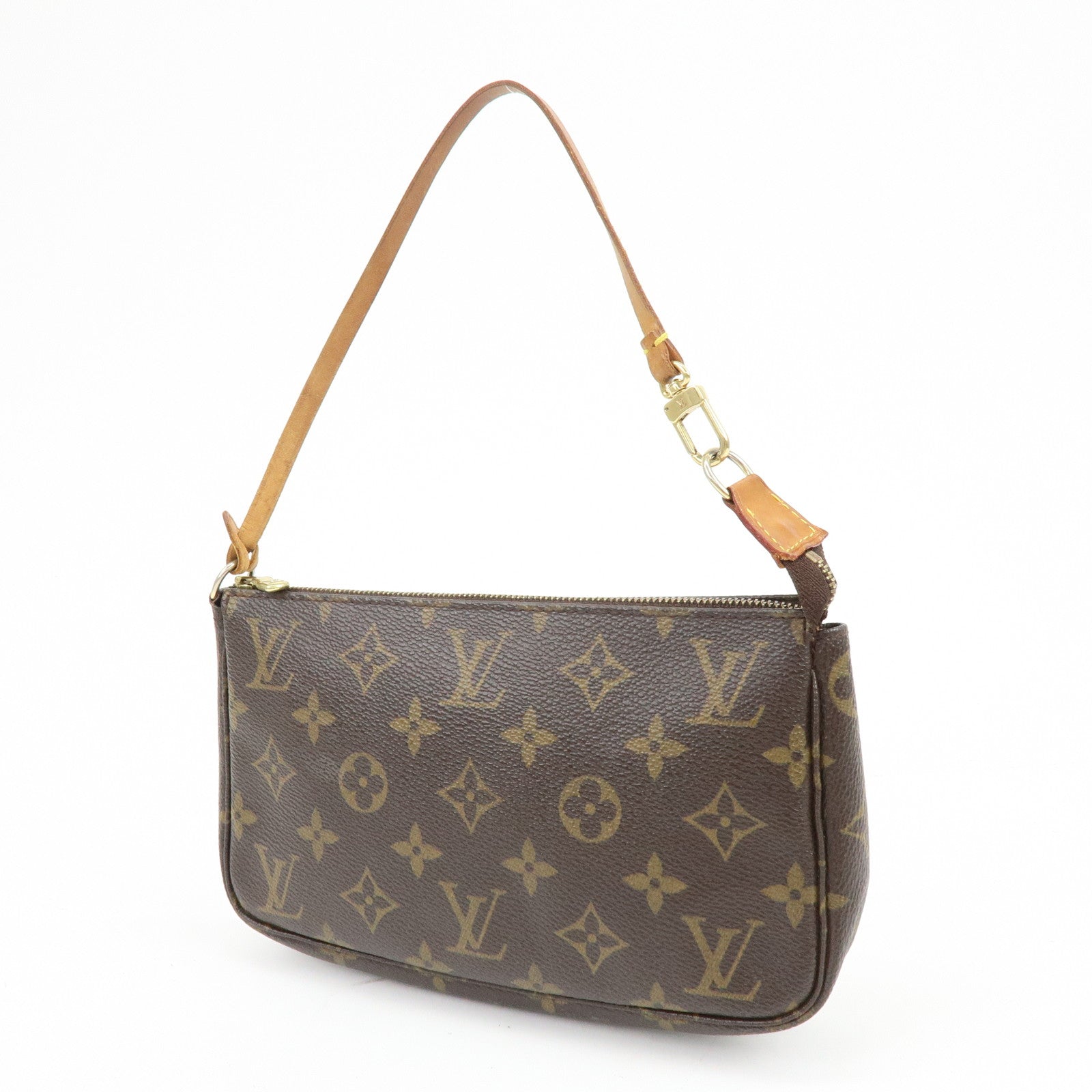 Louis Vuitton Monogram Pochette Accessoires Pouch Hand Bag M51980