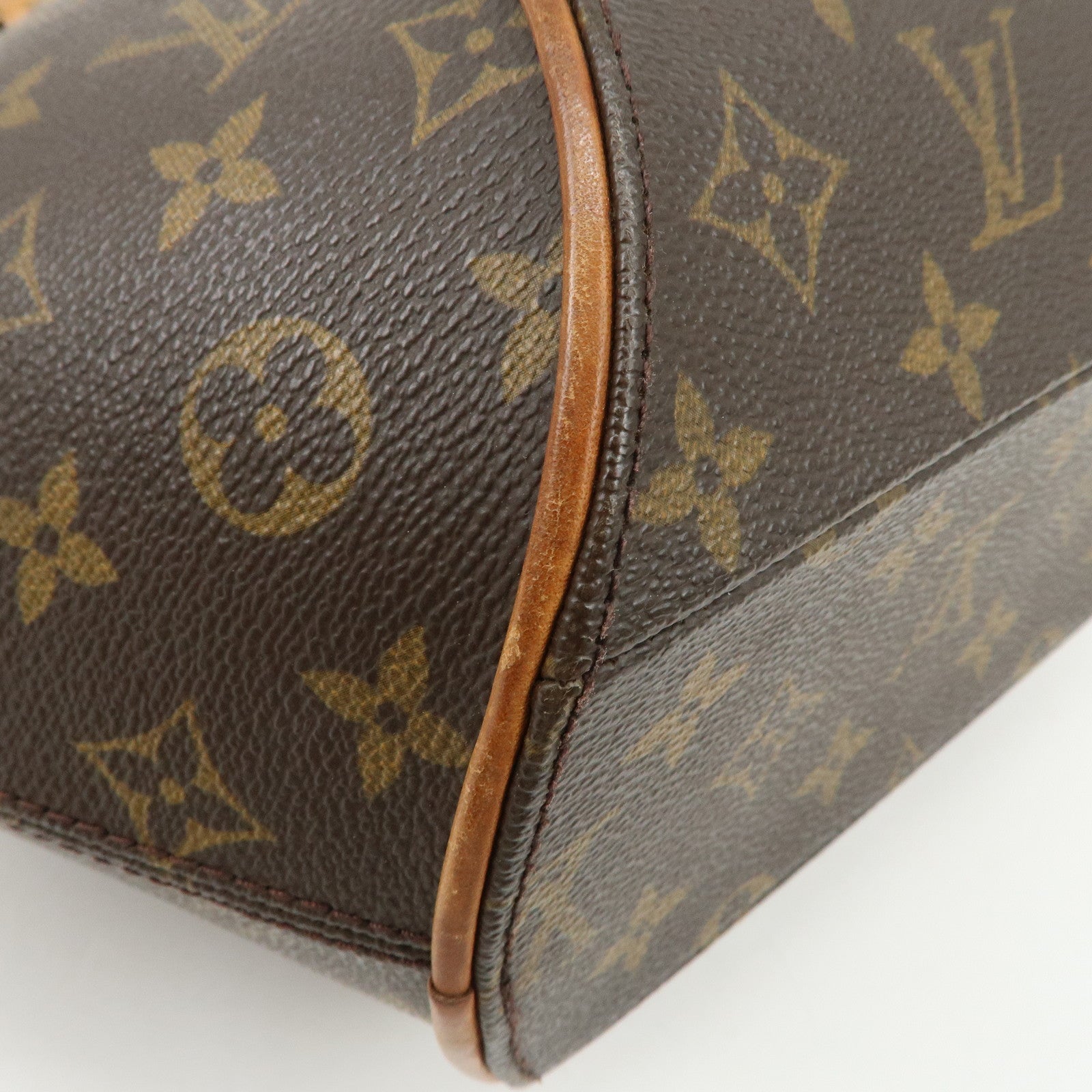 Louis Vuitton Monogram Ellipse MM Hand Bag Brown M51126