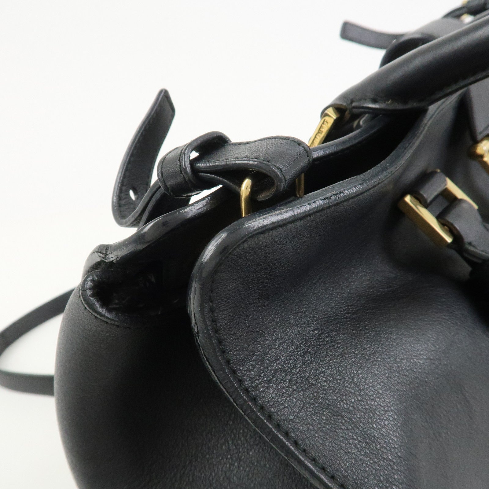 SAINT LAURENT PARIS Petit Cabas Y-Line 2Way Bag Hand Bag 311210
