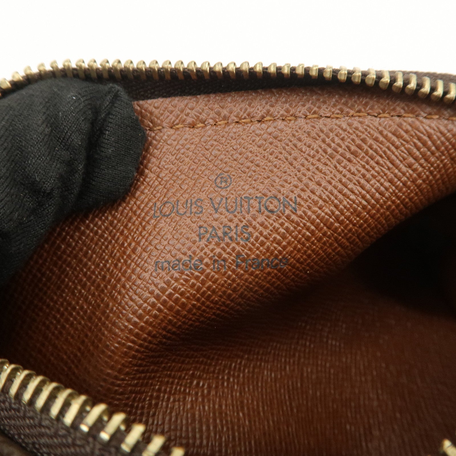 Louis Vuitton Monogram Mini Pouch for Papillon Bag New Style Brown