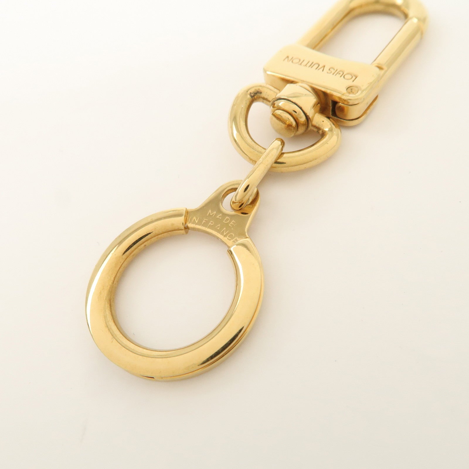 Louis Vuitton Ano Cles Key Chain Bag Chram Gold M62694 Used