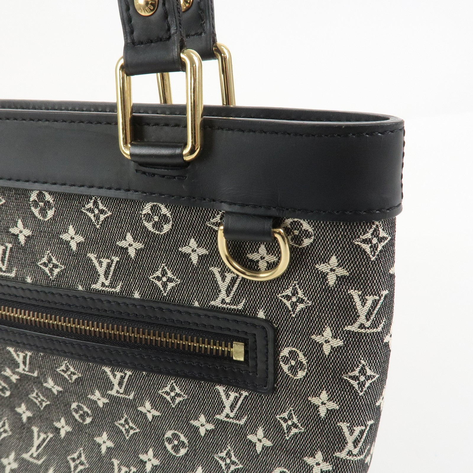 Louis Vuitton Monogram Mini Lucille PM Hand Bag Noir M92684