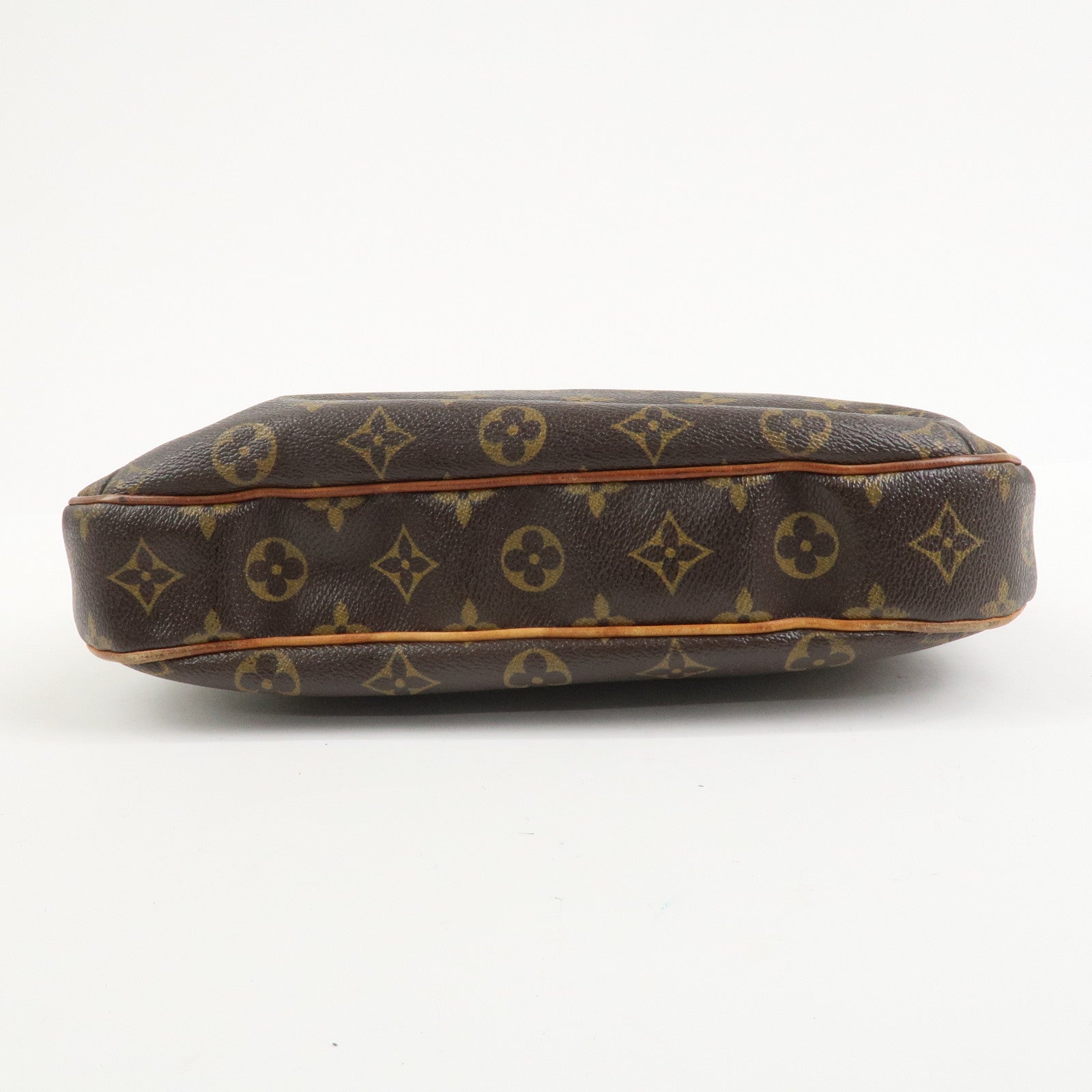 Louis Vuitton Monogram Odeon MM Shoulder Bag Brown M56389