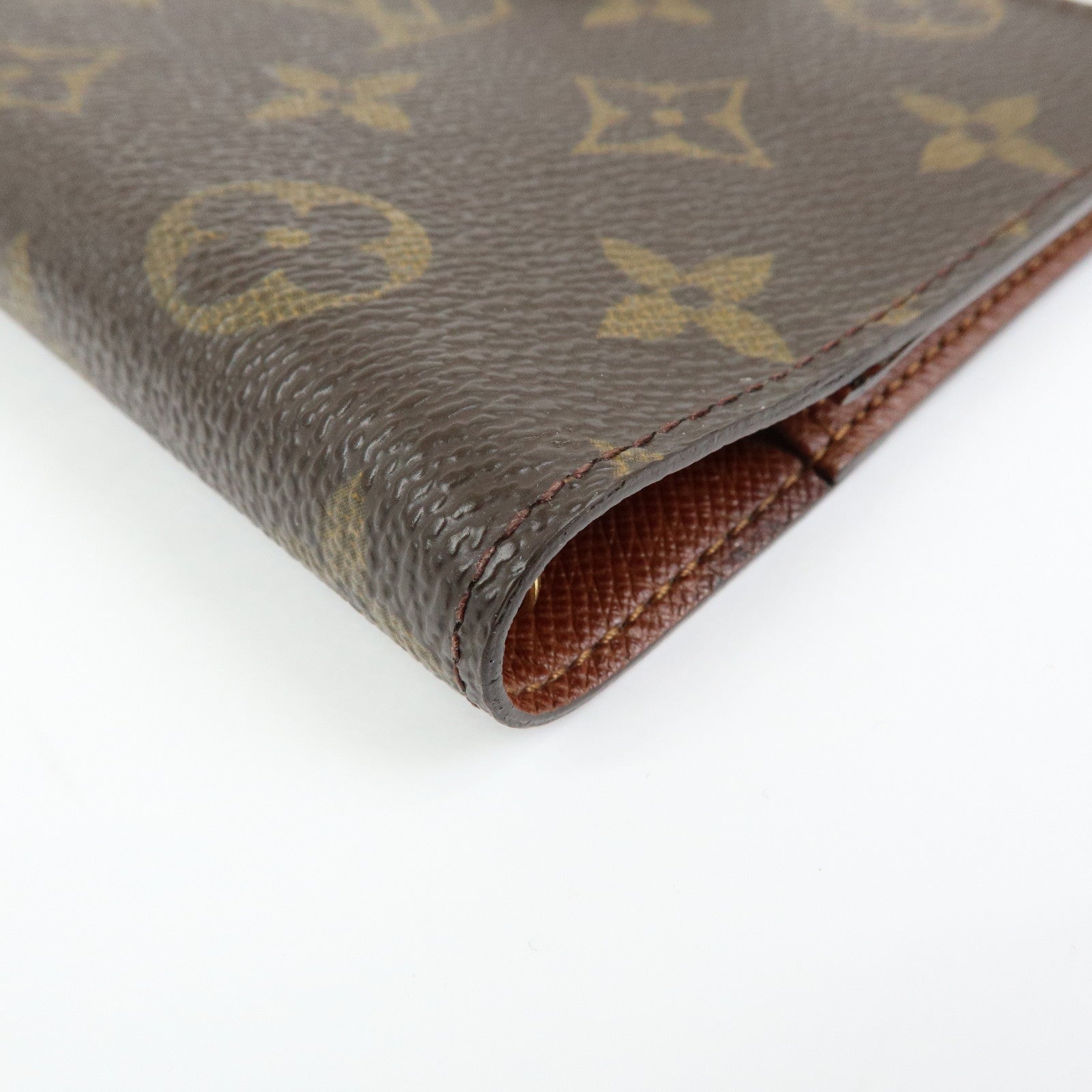 Louis Vuitton Monogram Agenda PM Planner Cover Brown R20005