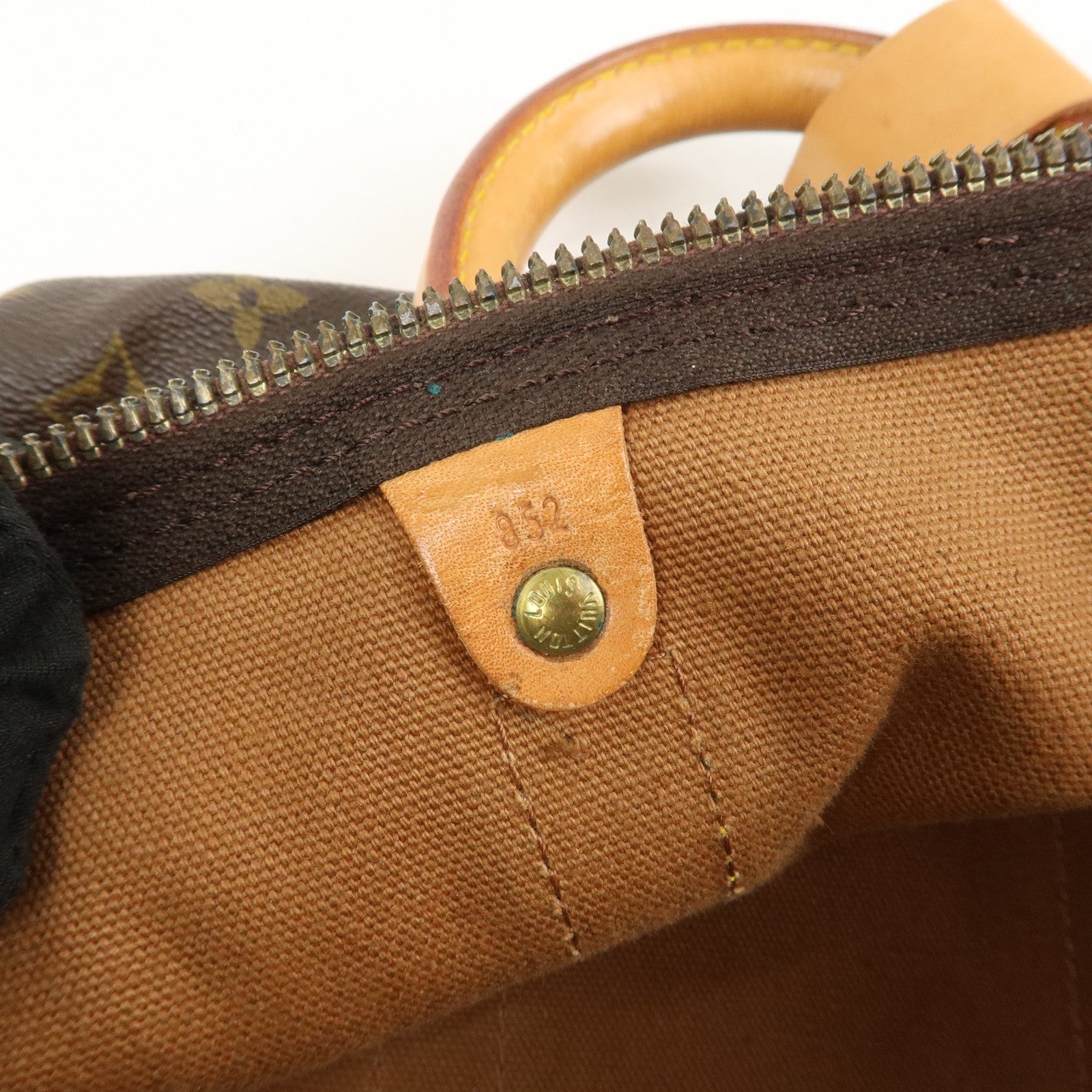 Louis Vuitton Monogram Keep All 45 Boston Bag Brown M41428