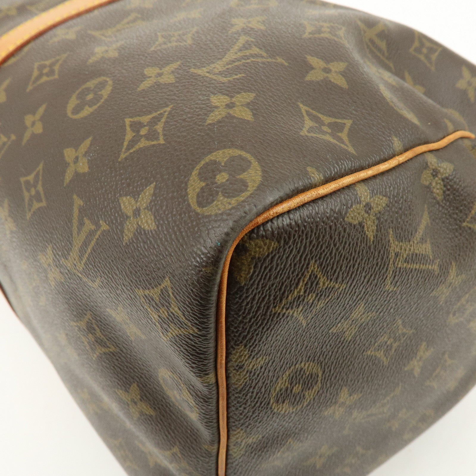 Louis Vuitton Monogram Keep All 50 Boston Bag Brown M41426