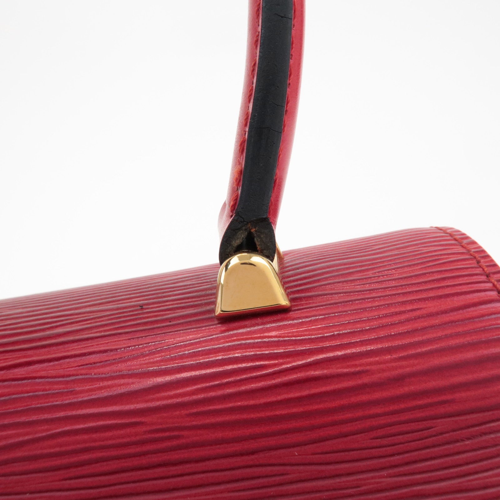 Louis Vuitton Epi Leather Marceau Hand Bag Castilian Red M52377