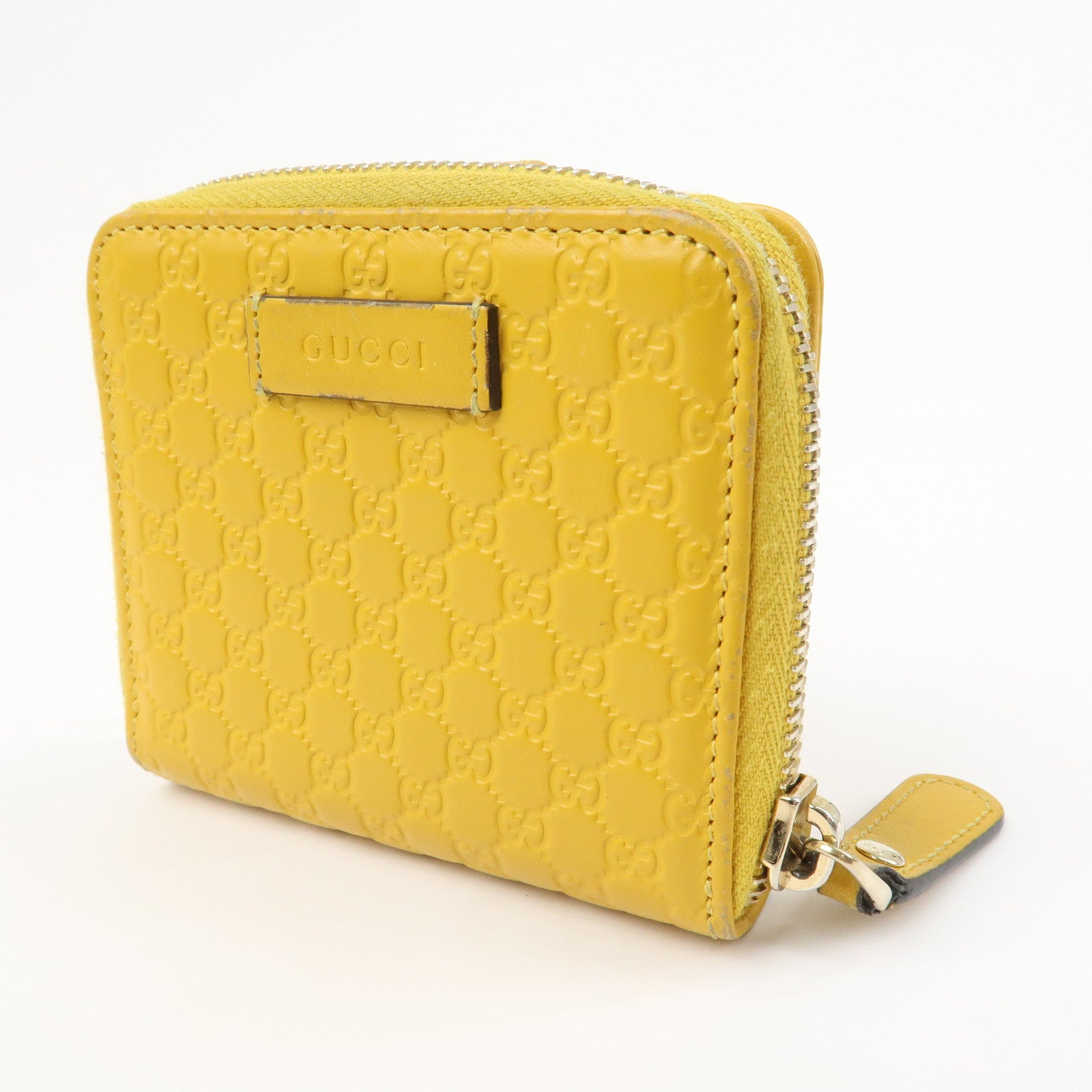 GUCCI Micro Guccissima Signature Bi-Fold Compact Wallet 449395