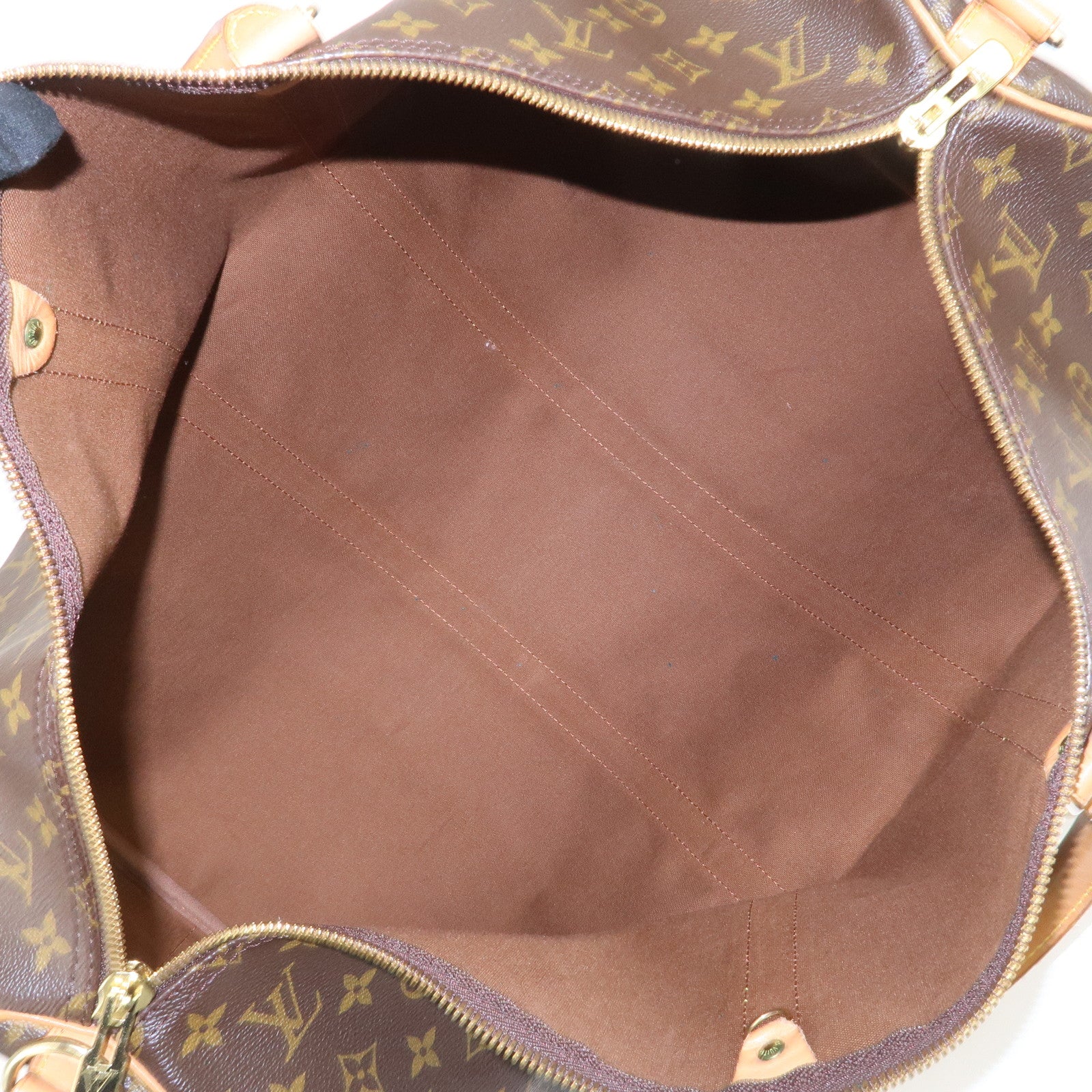 Louis Vuitton Monogram Keep All Bandouliere 55 Boston Bag M41414