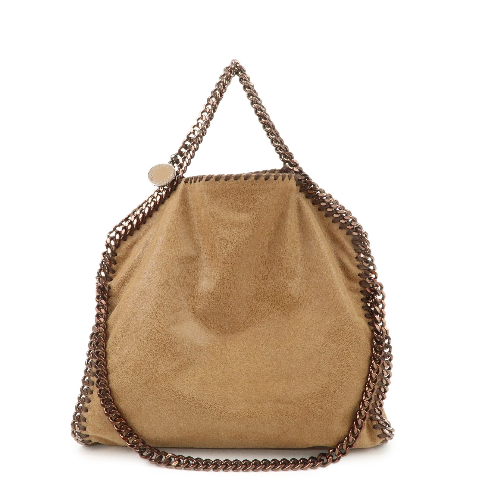 STELLA MCCARTNEY Polyester Falabella 2Way Bag Brown 234387
