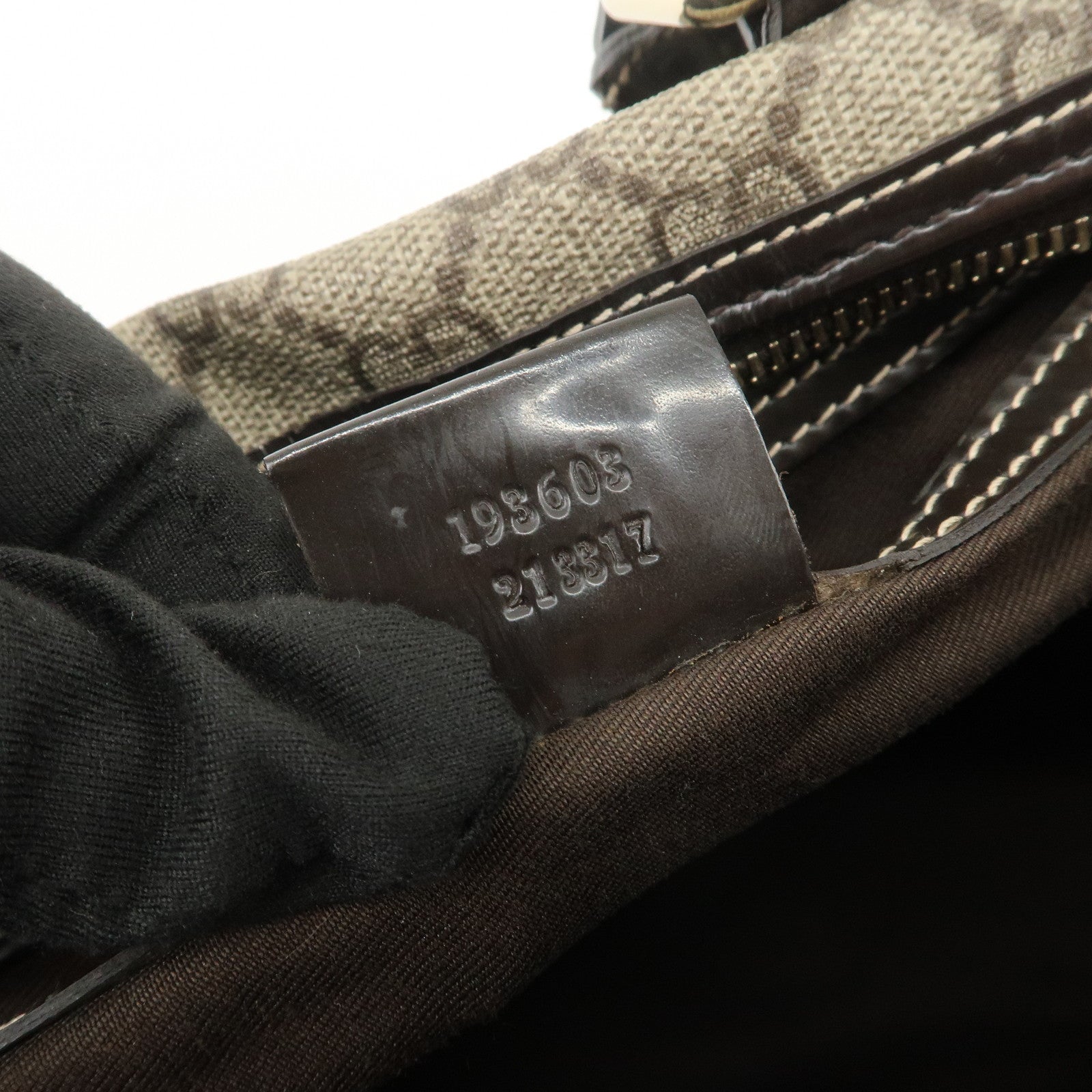 GUCCI GG Supreme Guccissima GG Plus Histoire Boston Bag 193603