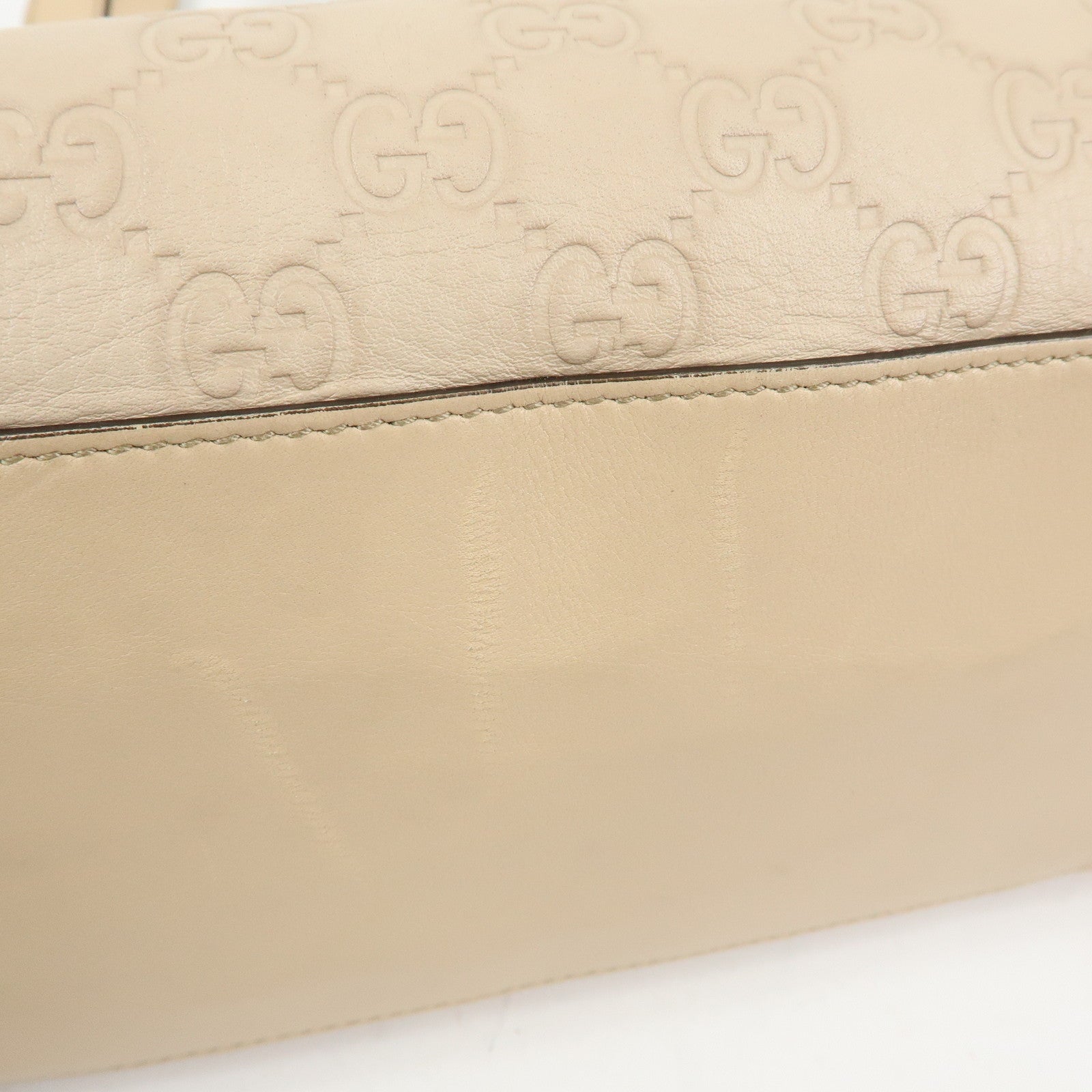 GUCCI Abbey Guccissima Leather Tote Bag Hand Bag Pink141470