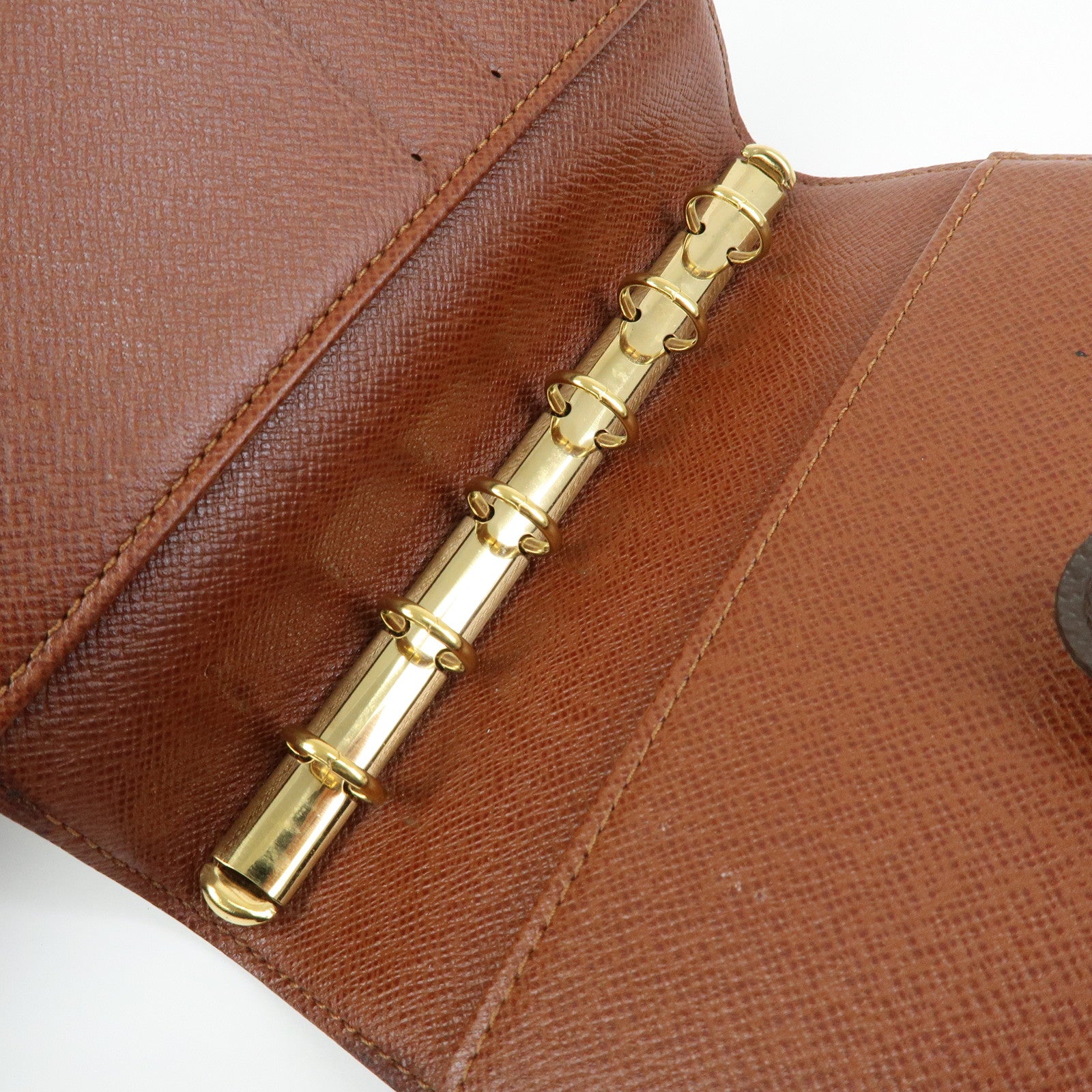 Louis Vuitton Monogram Agenda PM Planner Cover Brown R20005