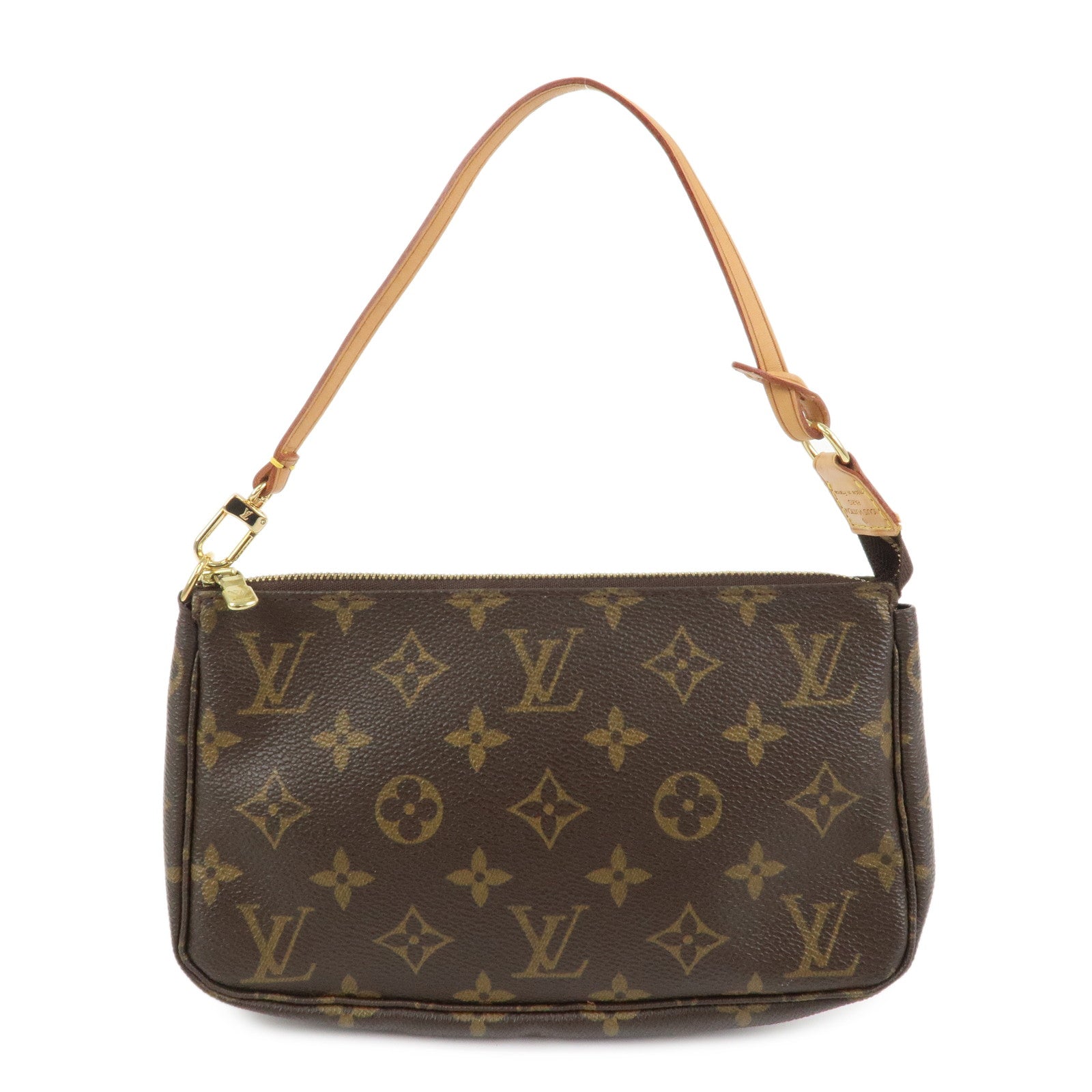 Louis Vuitton Monogram Pochette Accessoires Pouch Hand Bag M51980