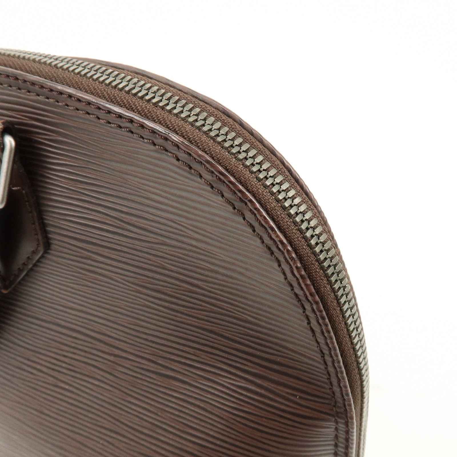 Louis Vuitton Epi Leather Alma Hand Bag Mocha M5214D