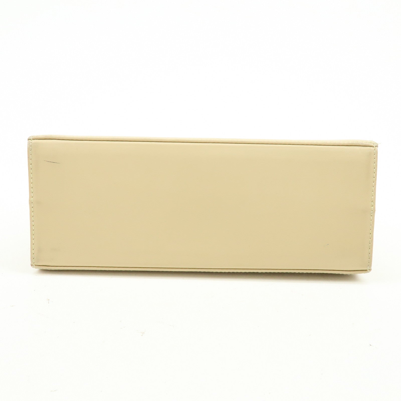 Ferragamo Gancini Leather Shoulder Bag Crossbody Bag Beige
