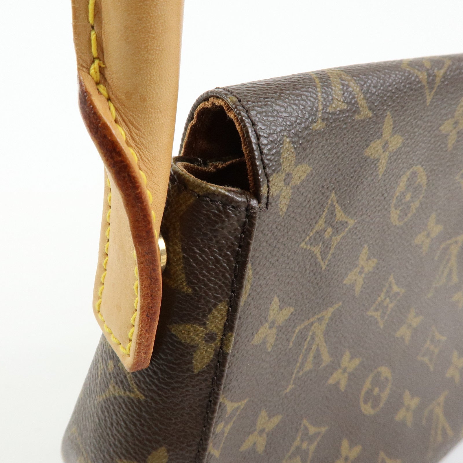 Louis Vuitton Monogram Mini Looping Shoulder Bag Brown M51147