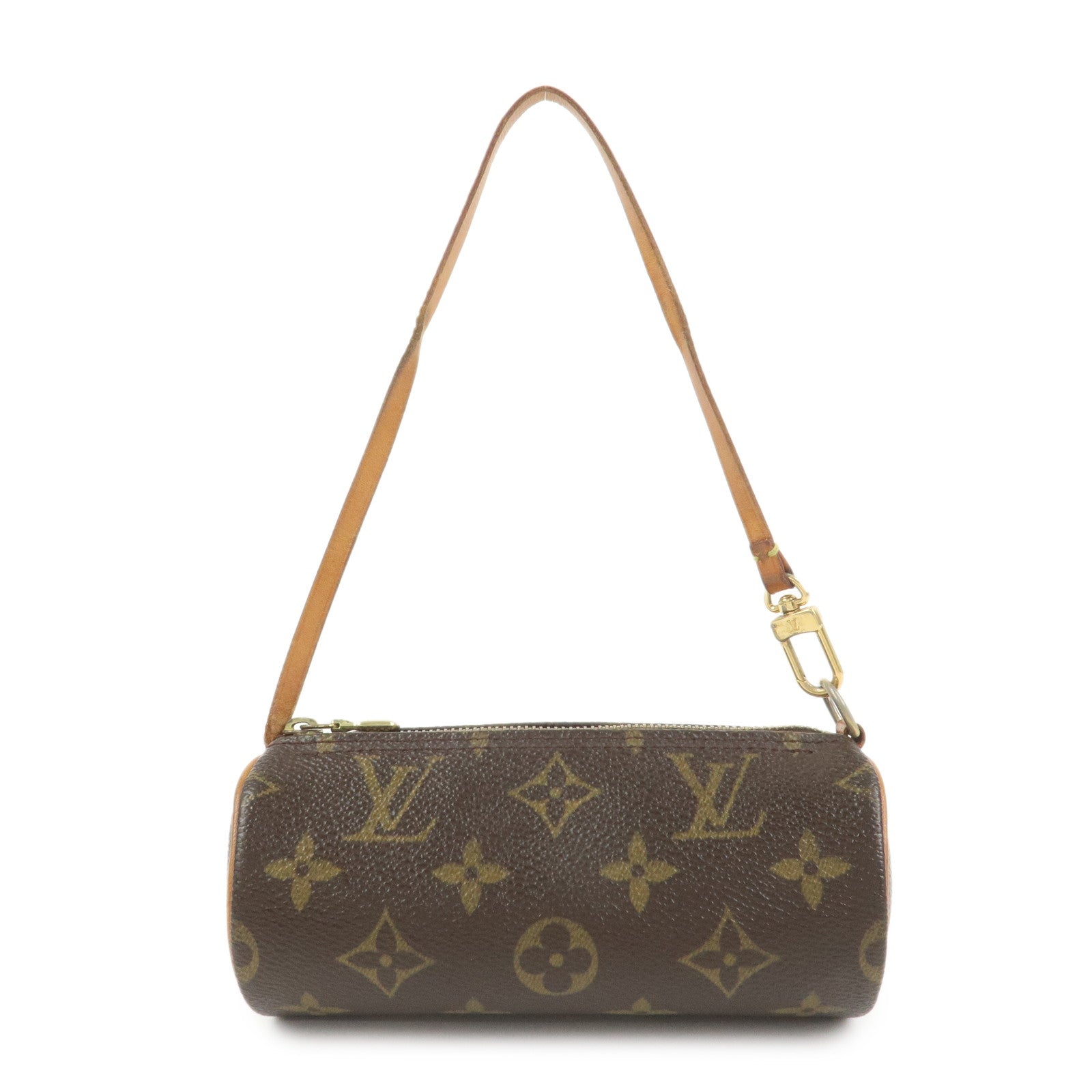 Louis Vuitton Monogram Canvas Mini Pouch for Papillon Bag Brown