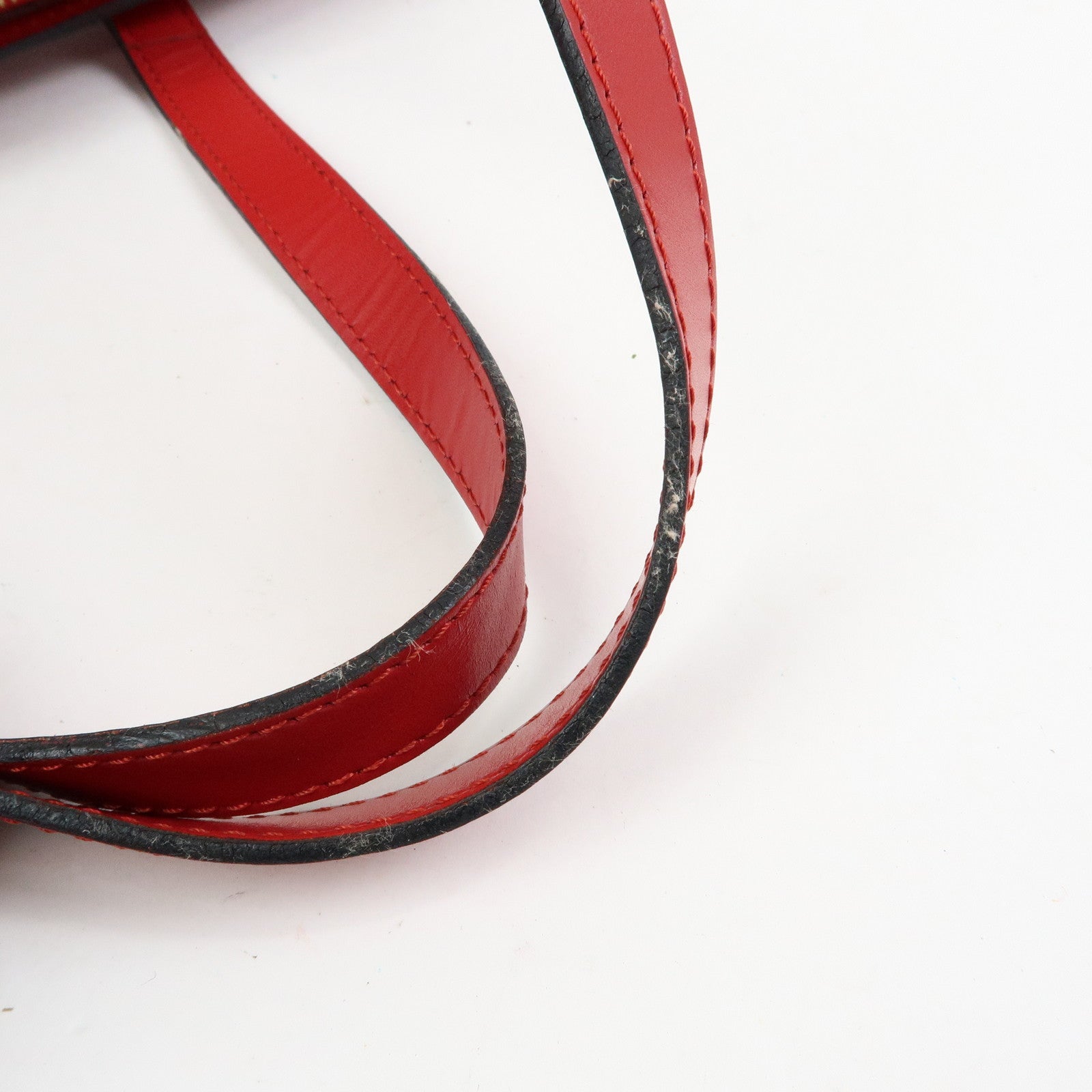 Louis Vuitton Epi Soufflot Hand Bag Castillian Red M52227
