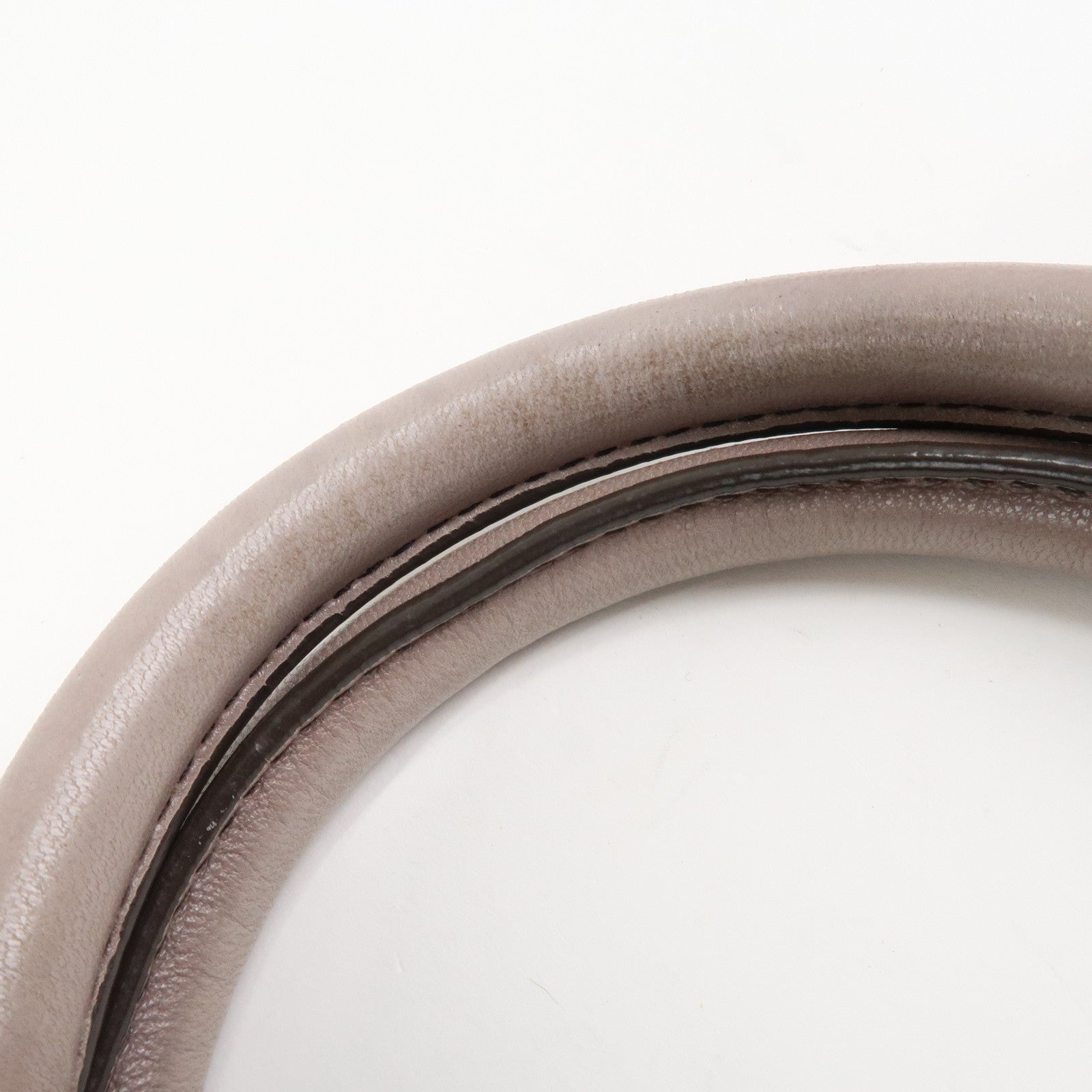 PRADA Logo Nappa Leather 2Way Bag Shoulder Bag Hand Bag Gray