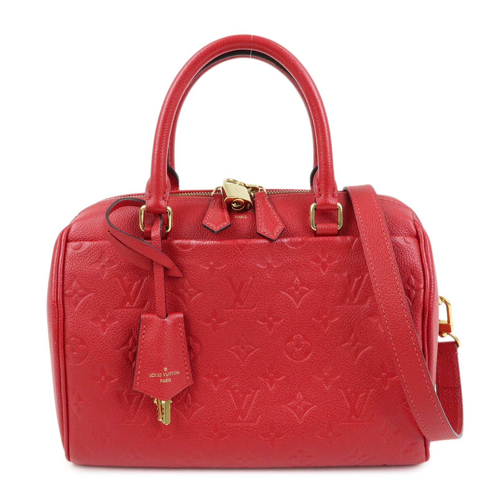 Louis Vuitton Monogram Empreinte Speedy Bandouliere 25 NM M42399