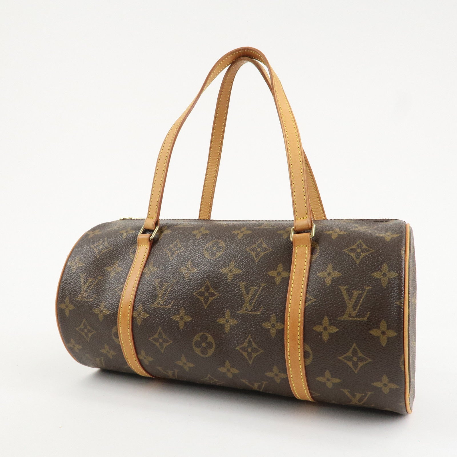 Louis Vuitton Monogram Papillon 30 Hand Bag New Style M51385 Used