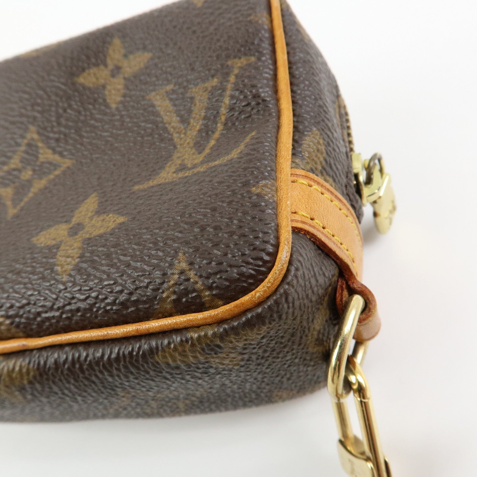 Louis Vuitton Monogram Trousses Wapity Mini Pouch Brown M58030