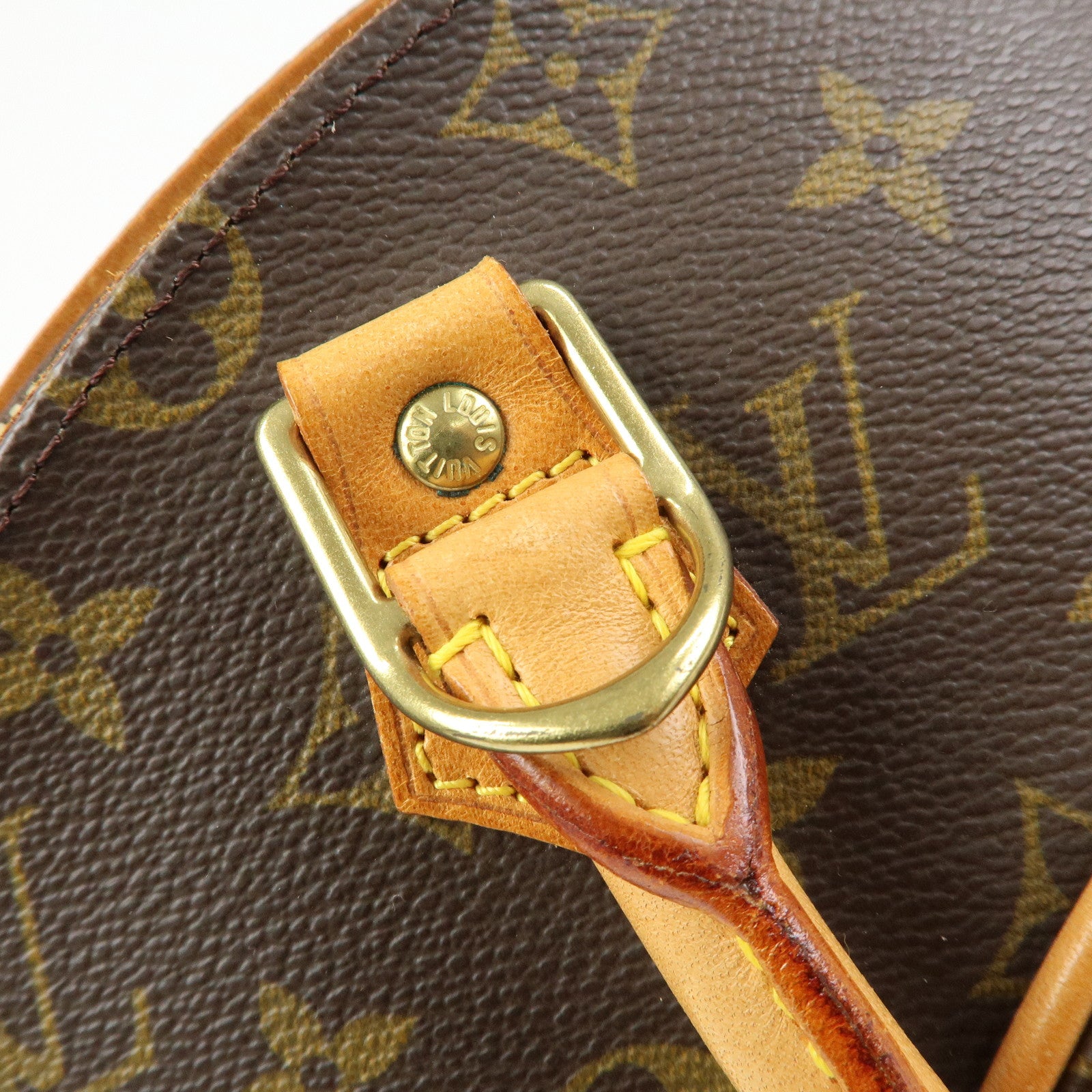 Louis Vuitton Monogram Ellipse MM Hand Bag Brown M51126