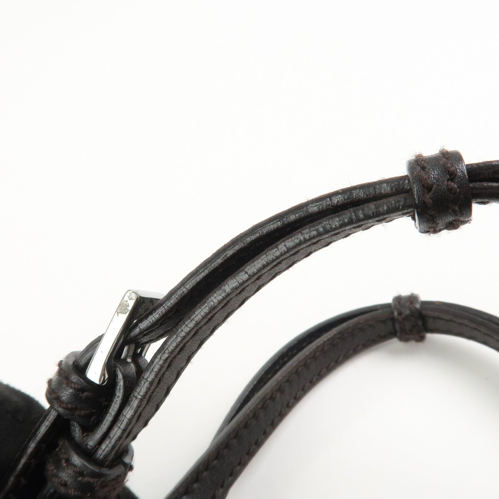 GUCCI GG Monogram Canvas Leather Tote Bag Hand Bag Brown 76554