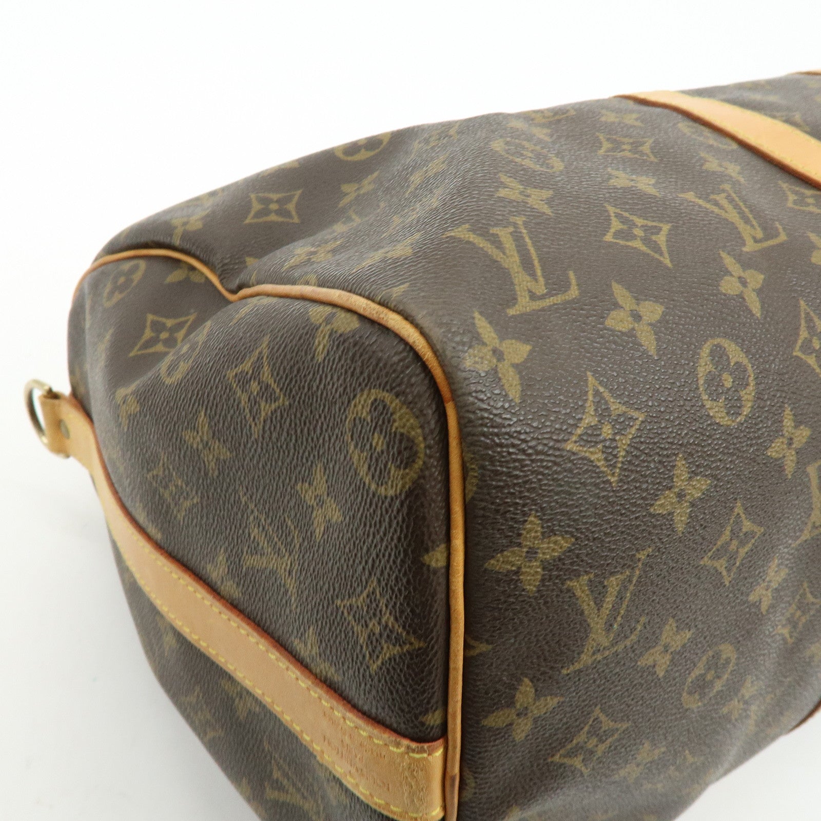 Louis Vuitton Monogram Keep All Bandouliere 45 Boston Bag M41418
