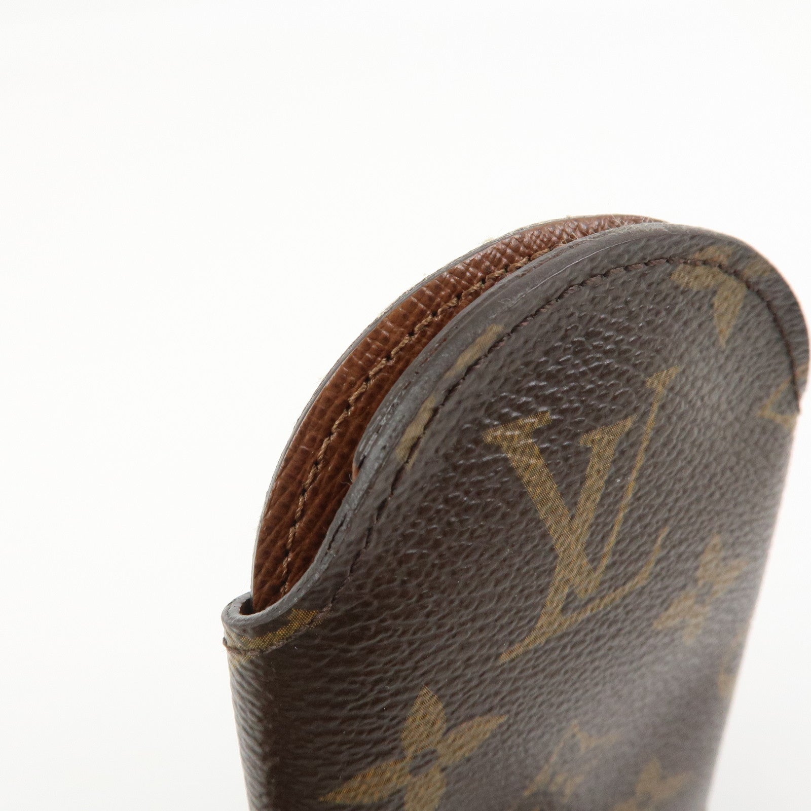 Louis Vuitton Monogram Rond GM Canvas Key Case Brown M60116